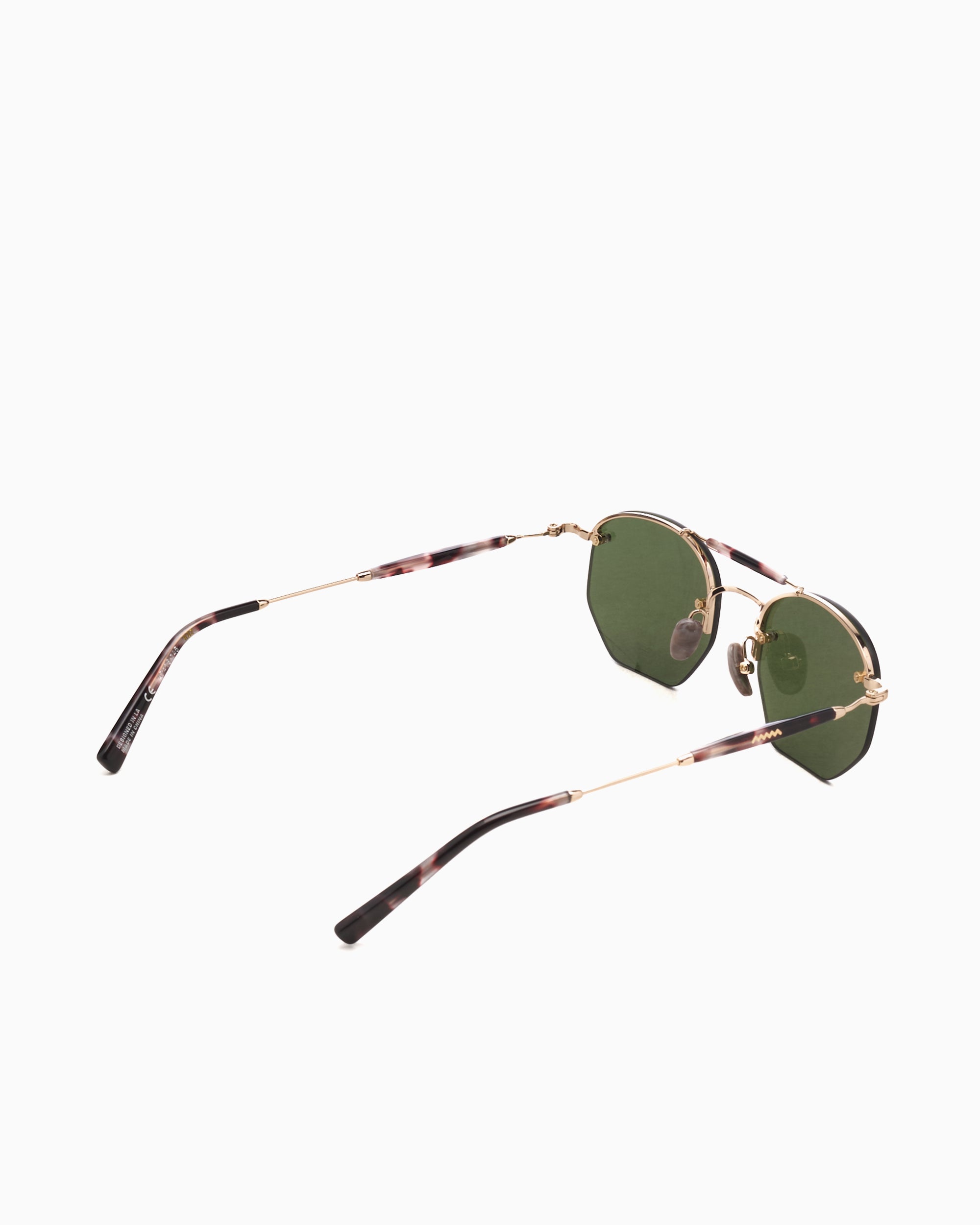 Sunglasses Brain Dead Kaz Post Modern Unisex Sunglasses - F24AO10041-GOLD
