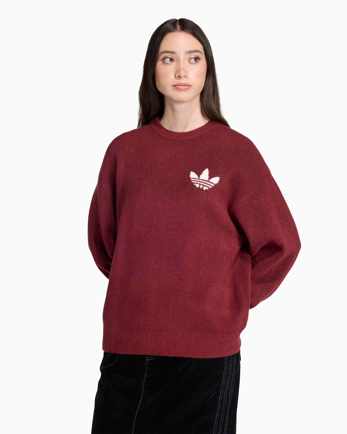 adidas Originals Athletic Department Logo Relaxed Women's Sweater