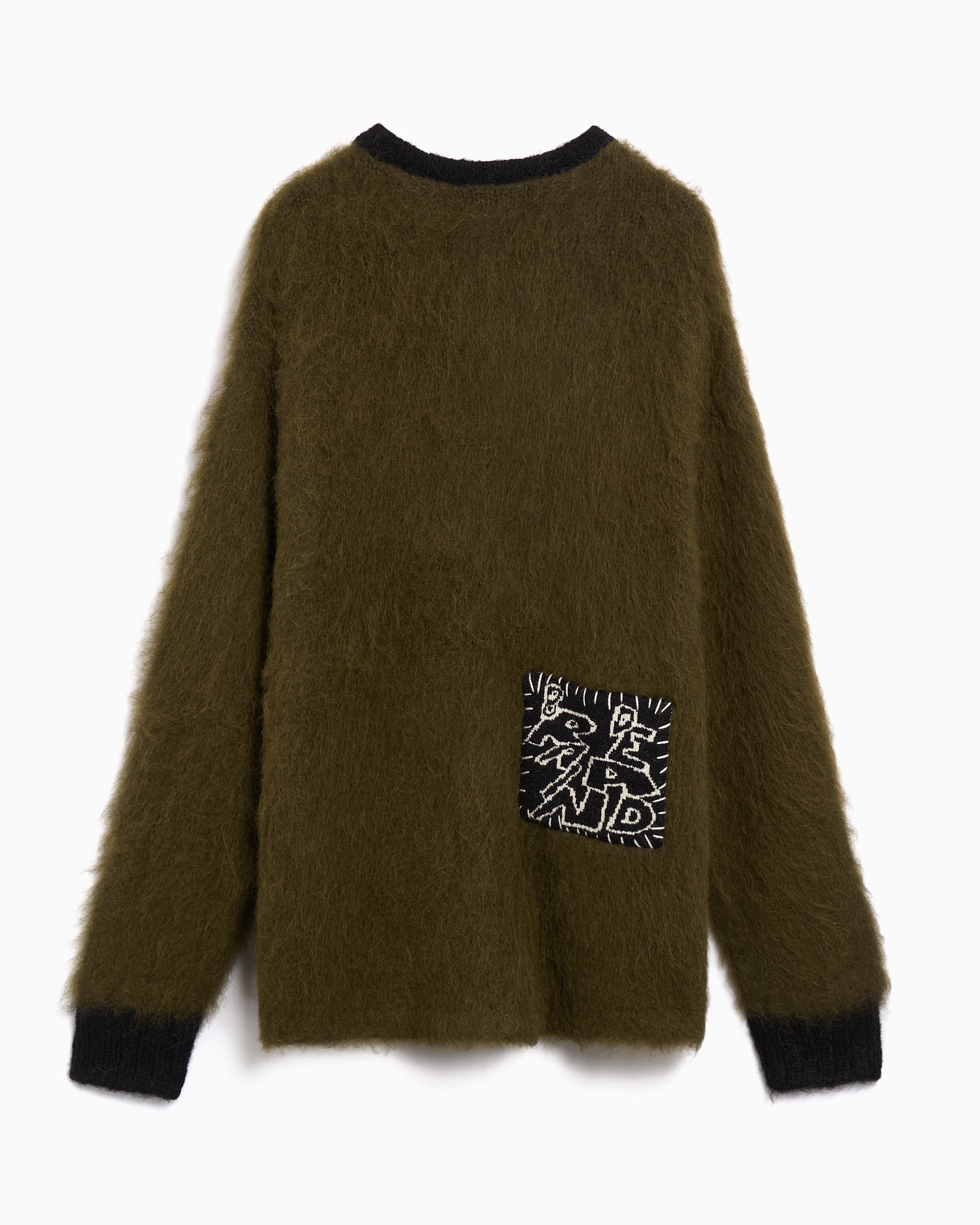 Brain Dead Future Vision Graphic Boxy Men's Sweater