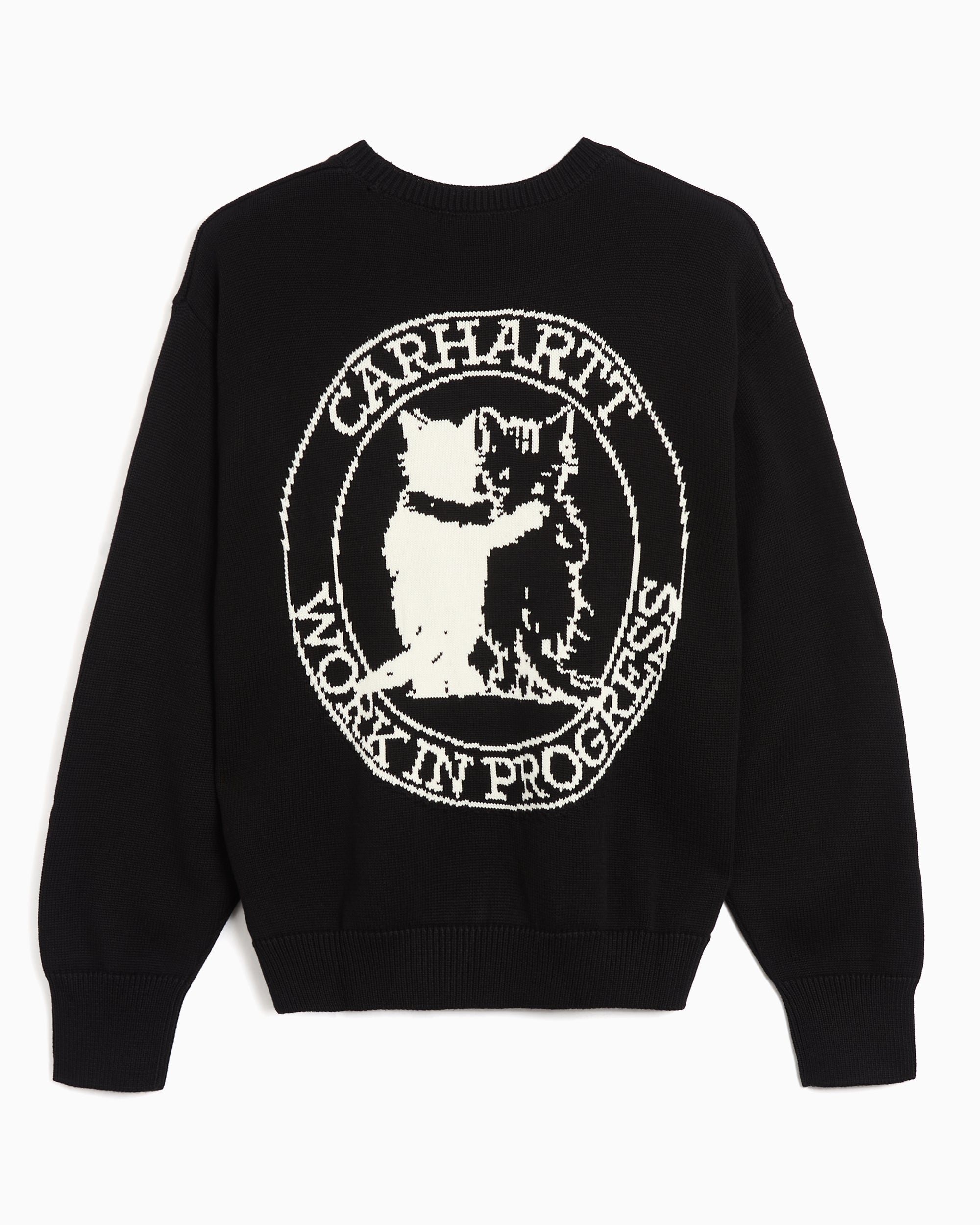 Sweaters Carhartt WIP Hugging Cats Graphic Relaxed Women's Sweater - I036850-K02XX