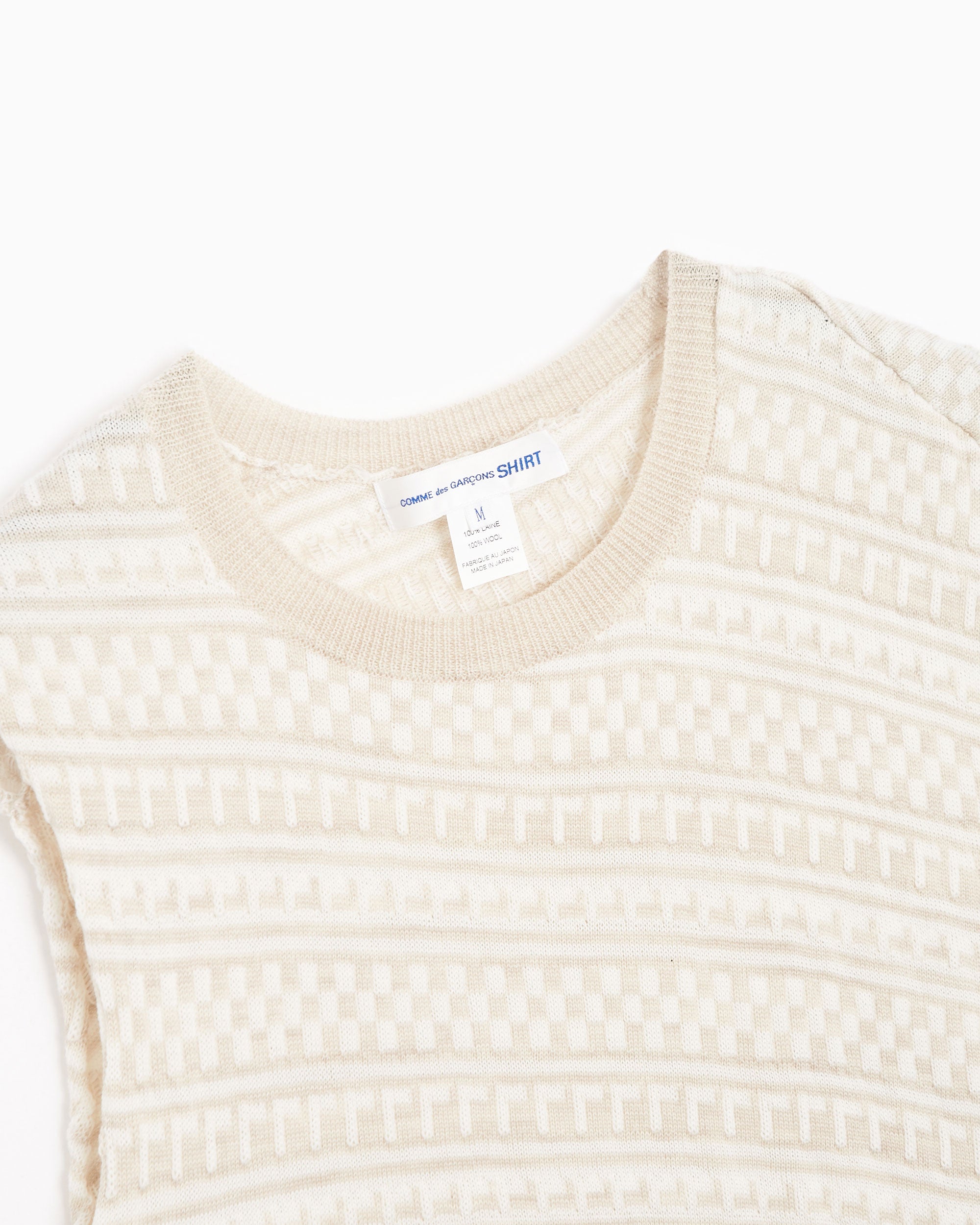 Comme Des Garçons Shirt Men's Knit Sweater Men's Sweater