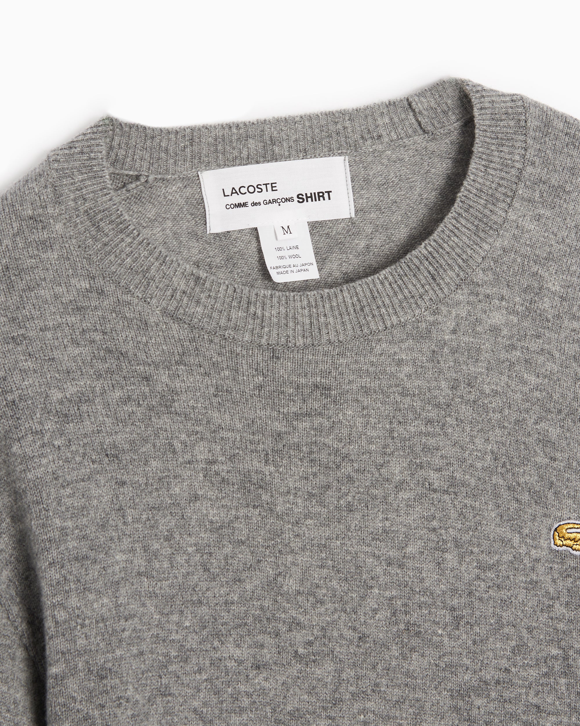 Comme Des Garçons Shirt x Lacoste Men's Knit Sweater Men's Sweater