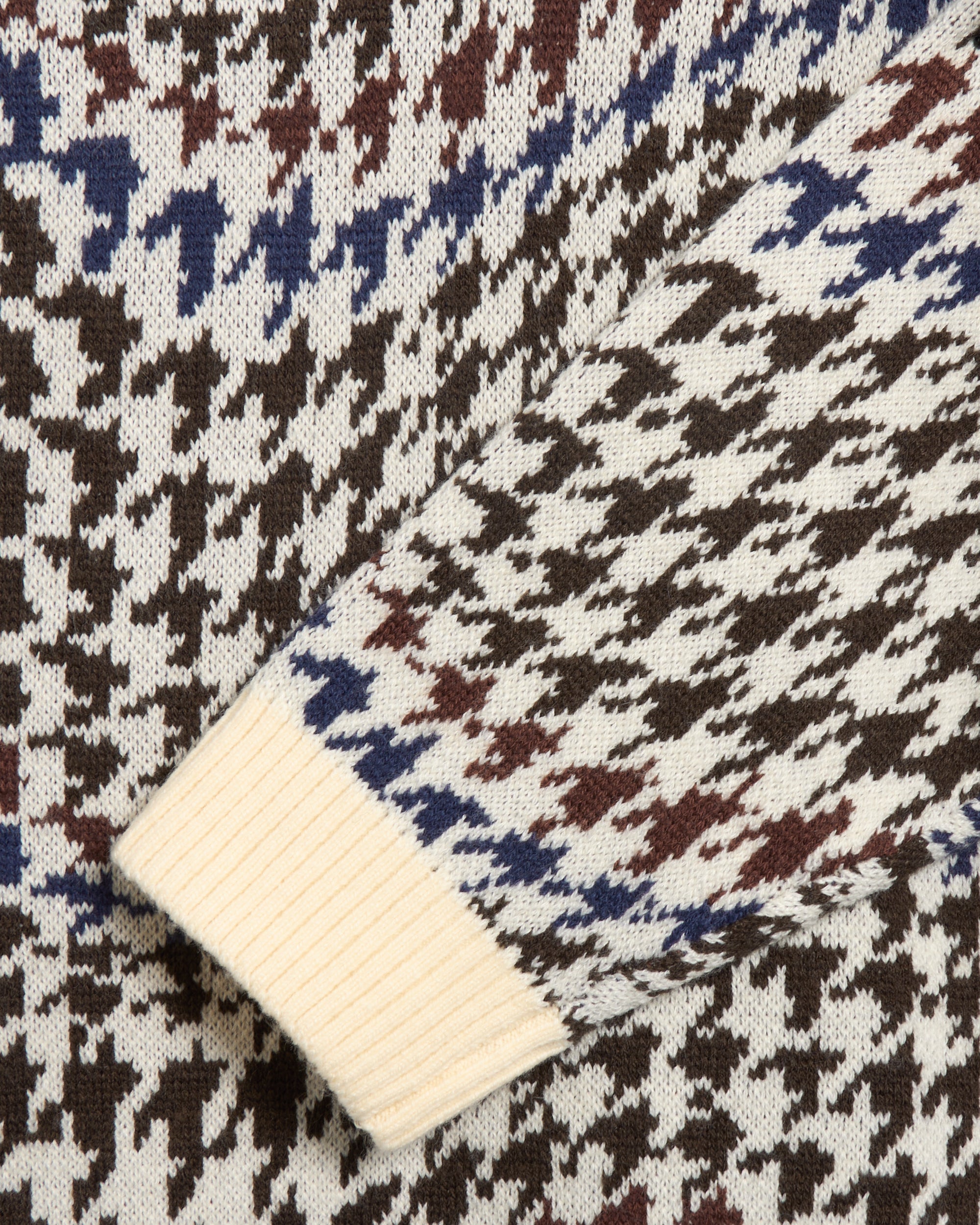 Dime MTL Houndstooth Men's Knit Sweater Men's Sweater