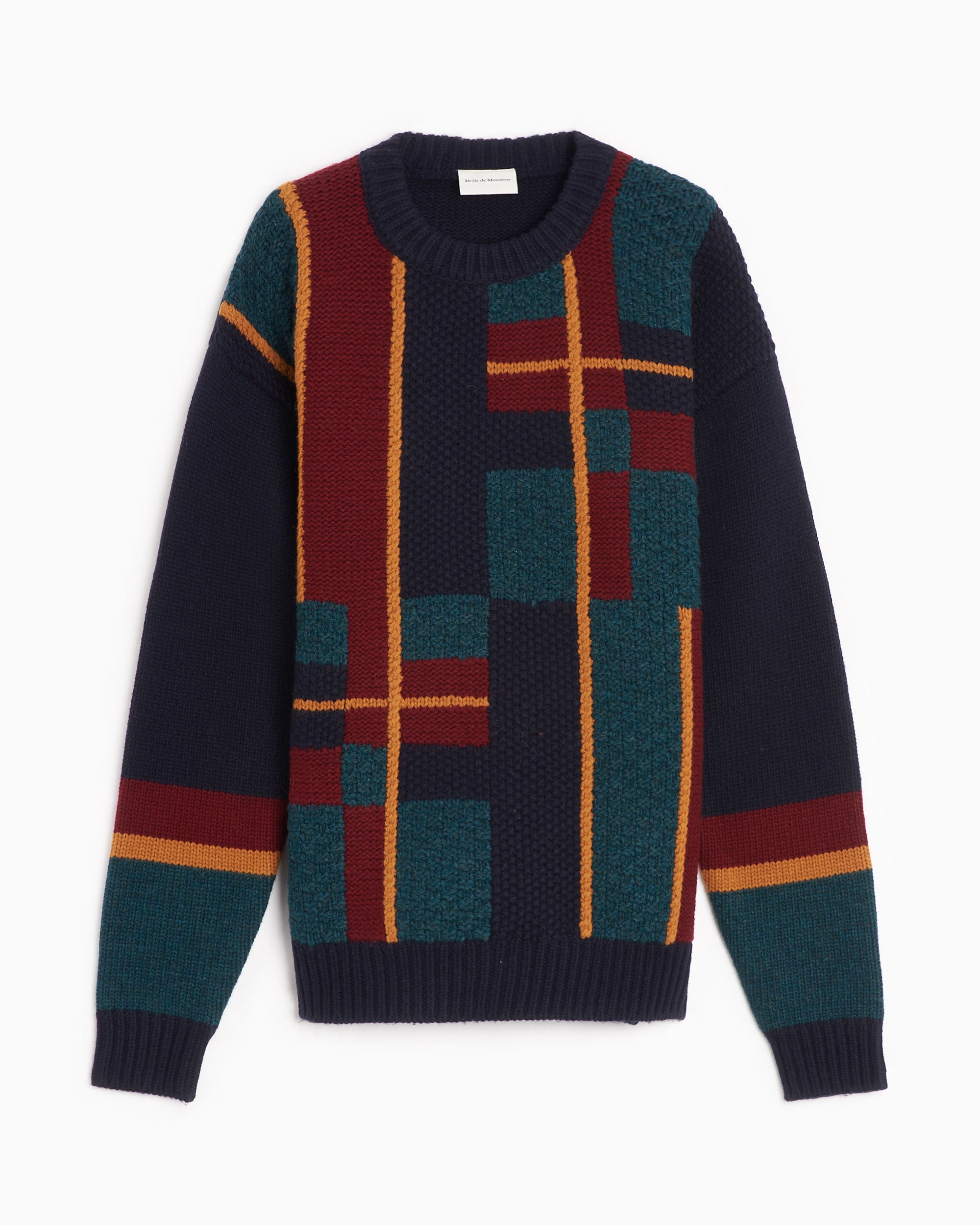 Sweaters Drôle de Monsieur Men's Sweater Men's Sweater - C-PO131-WO019-NY