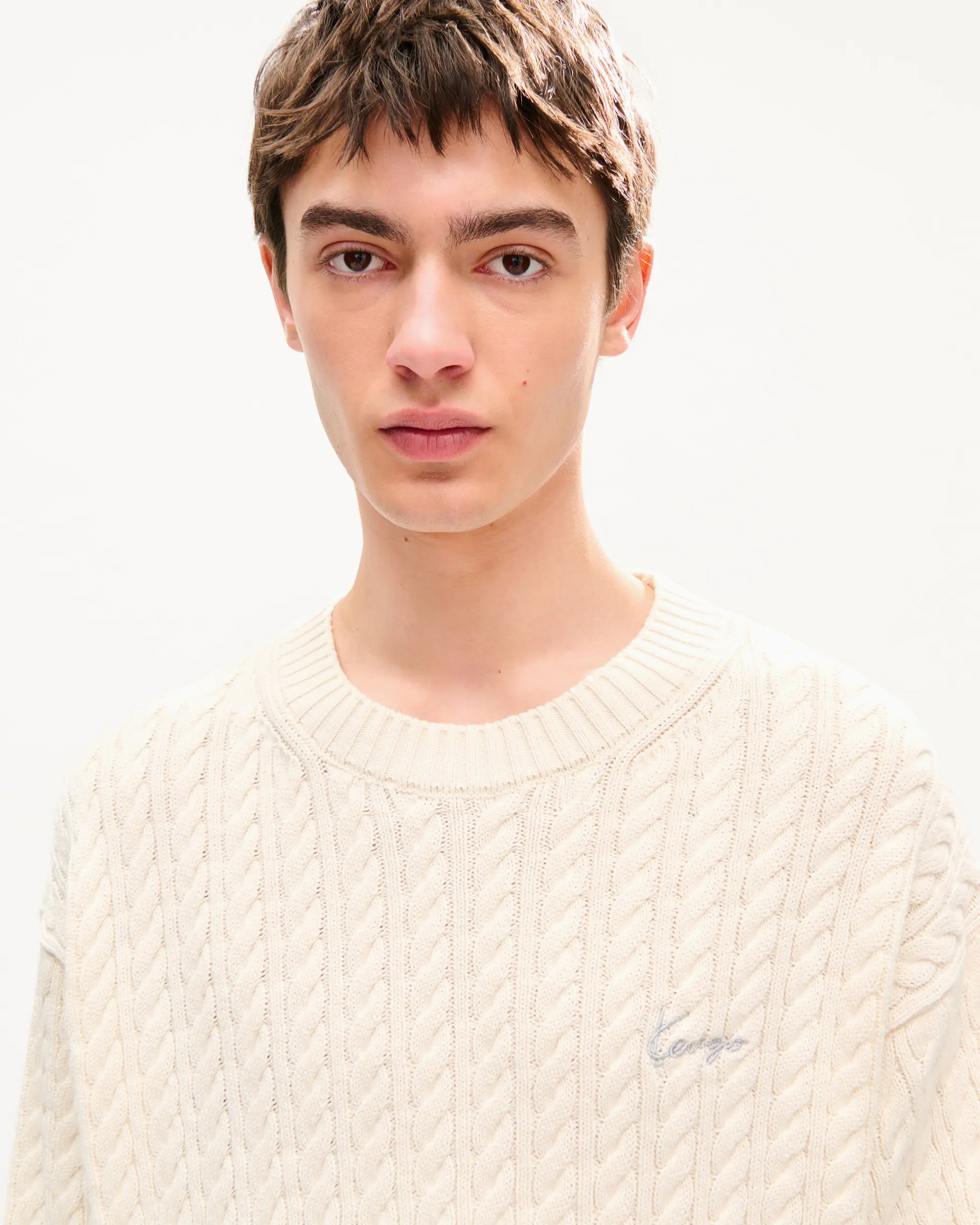 Kenzo Signature Embroidered Men's Sweater