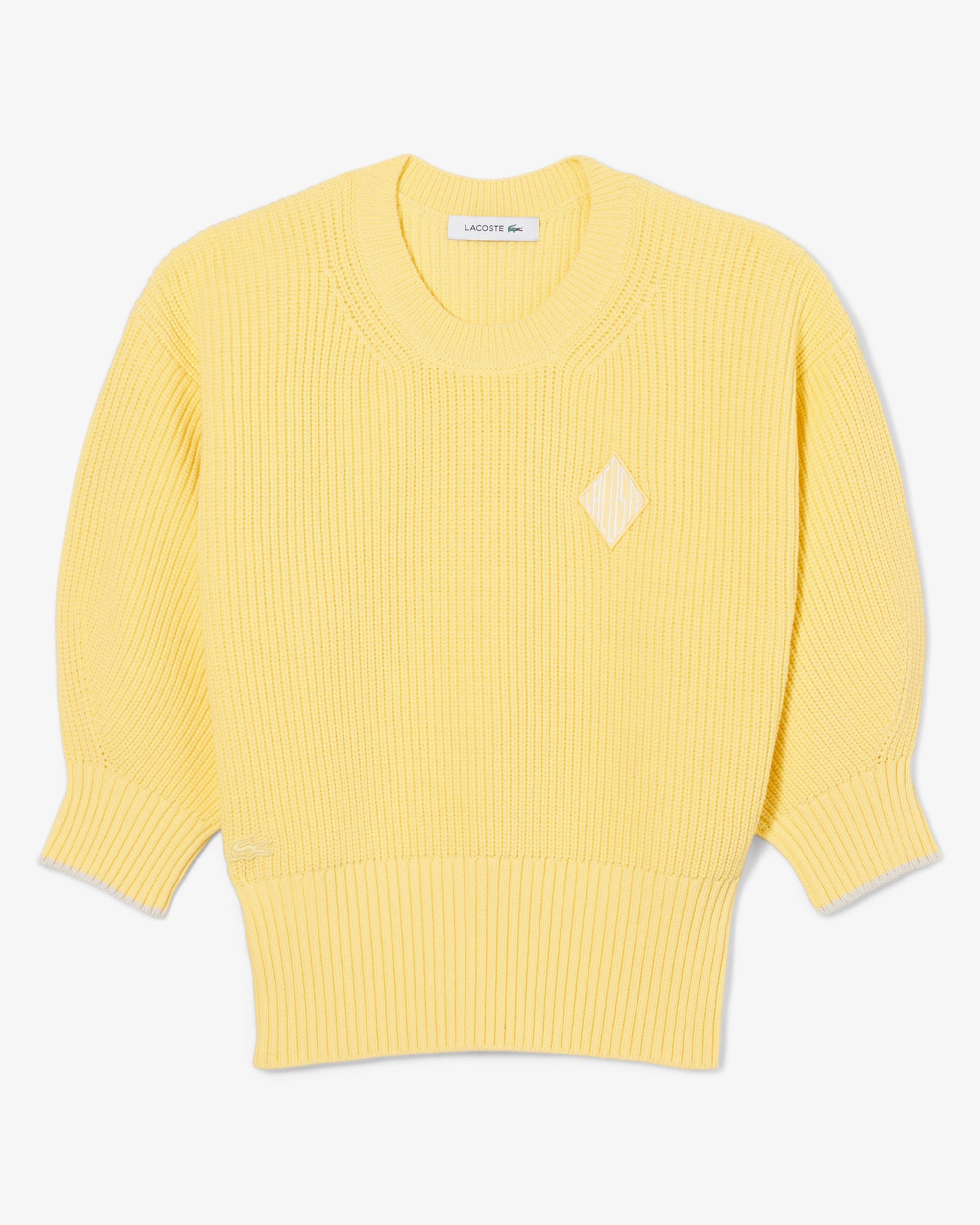 Lacoste Round Neck Relaxed Women's Sweater