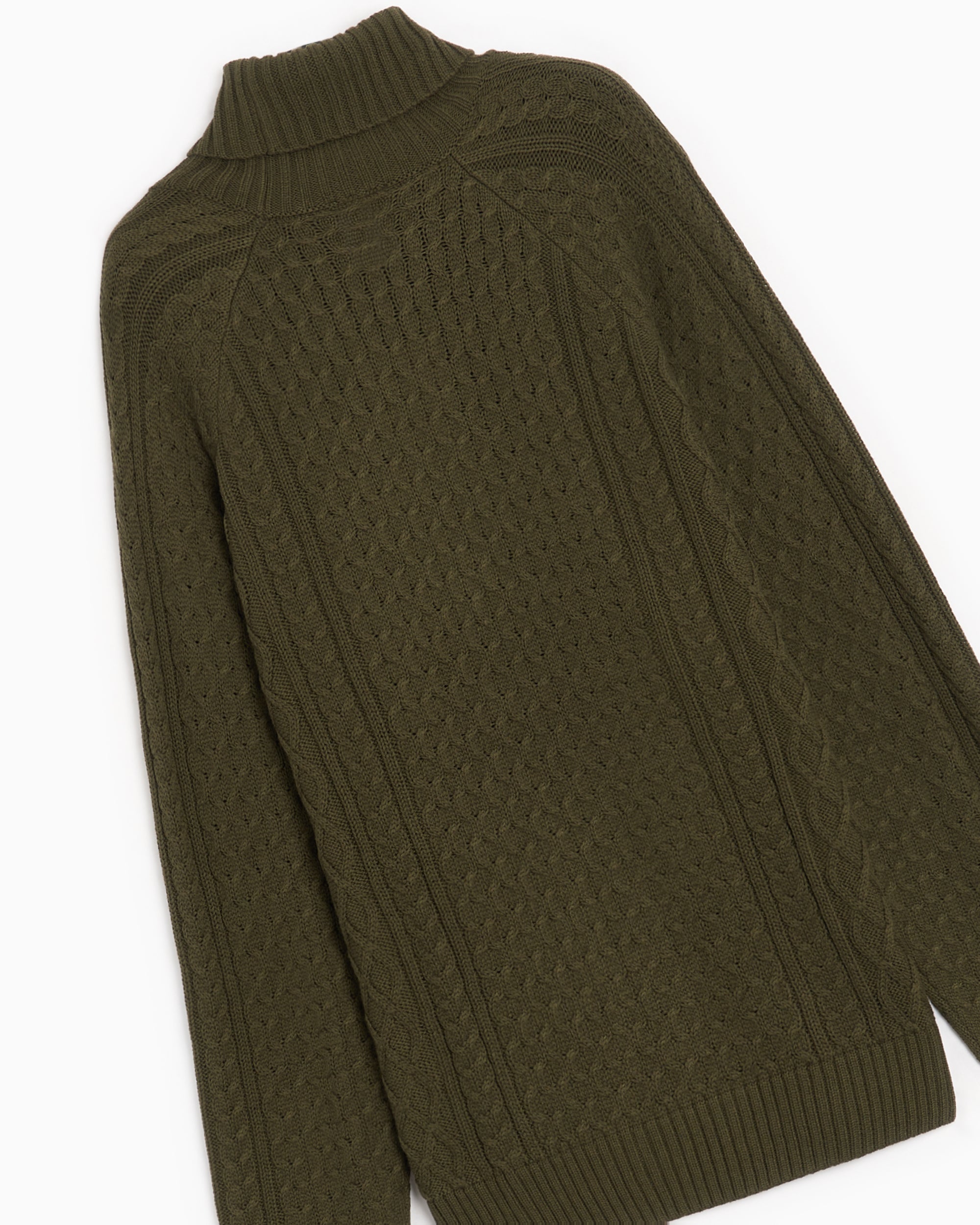 Sweaters Nike Life Men's Turtleneck Cable Knit Sweater Men's Sweater - FB7770-325
