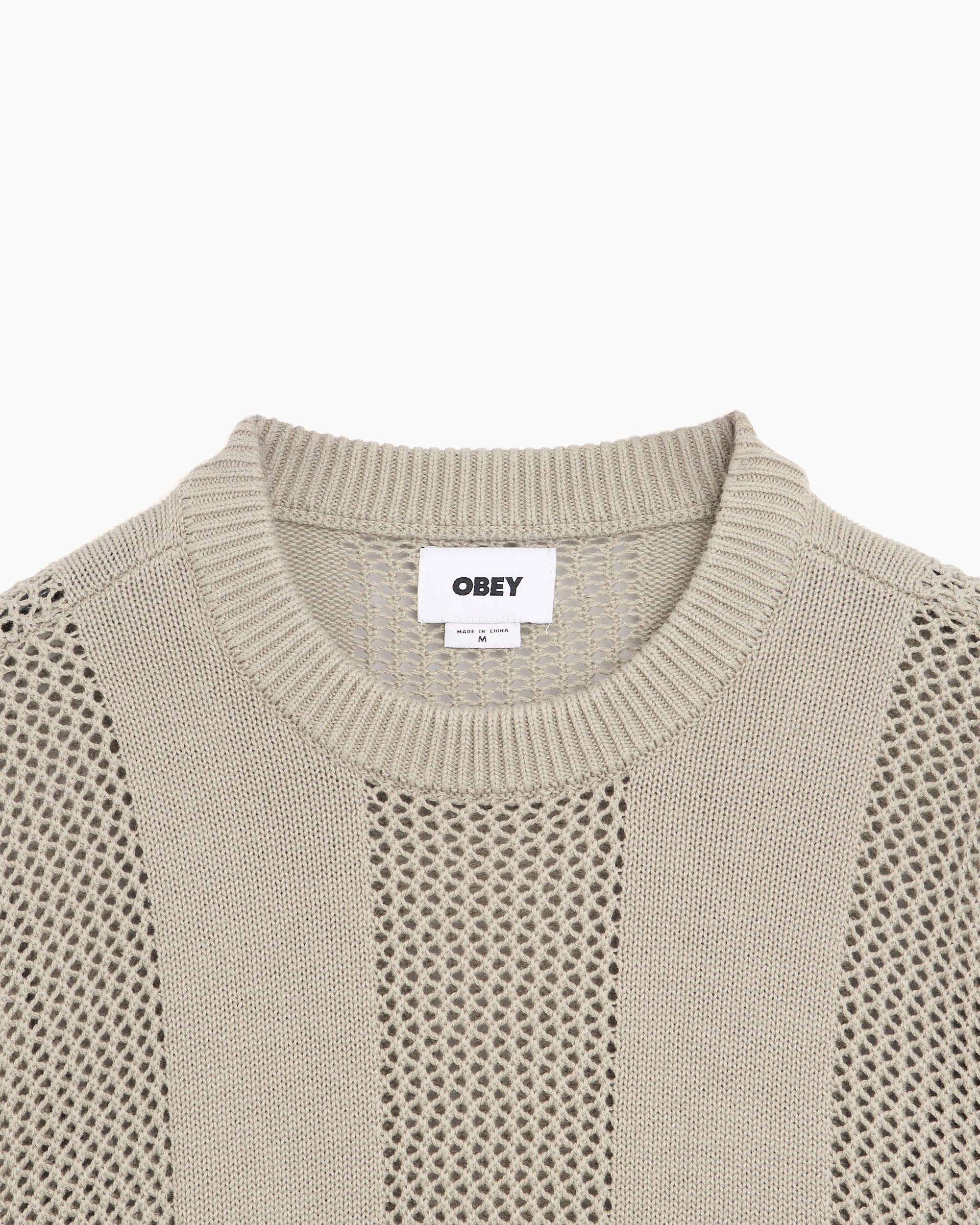 Sweaters OBEY Clothing Crochet Men's Sweater - 151000124-LFG