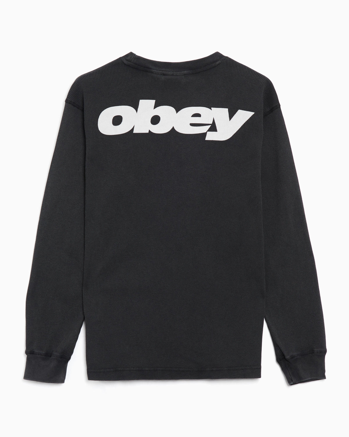 Sweaters OBEY Clothing League Thermal Logo Relaxed Men's Sweater - 131030147-DUBL