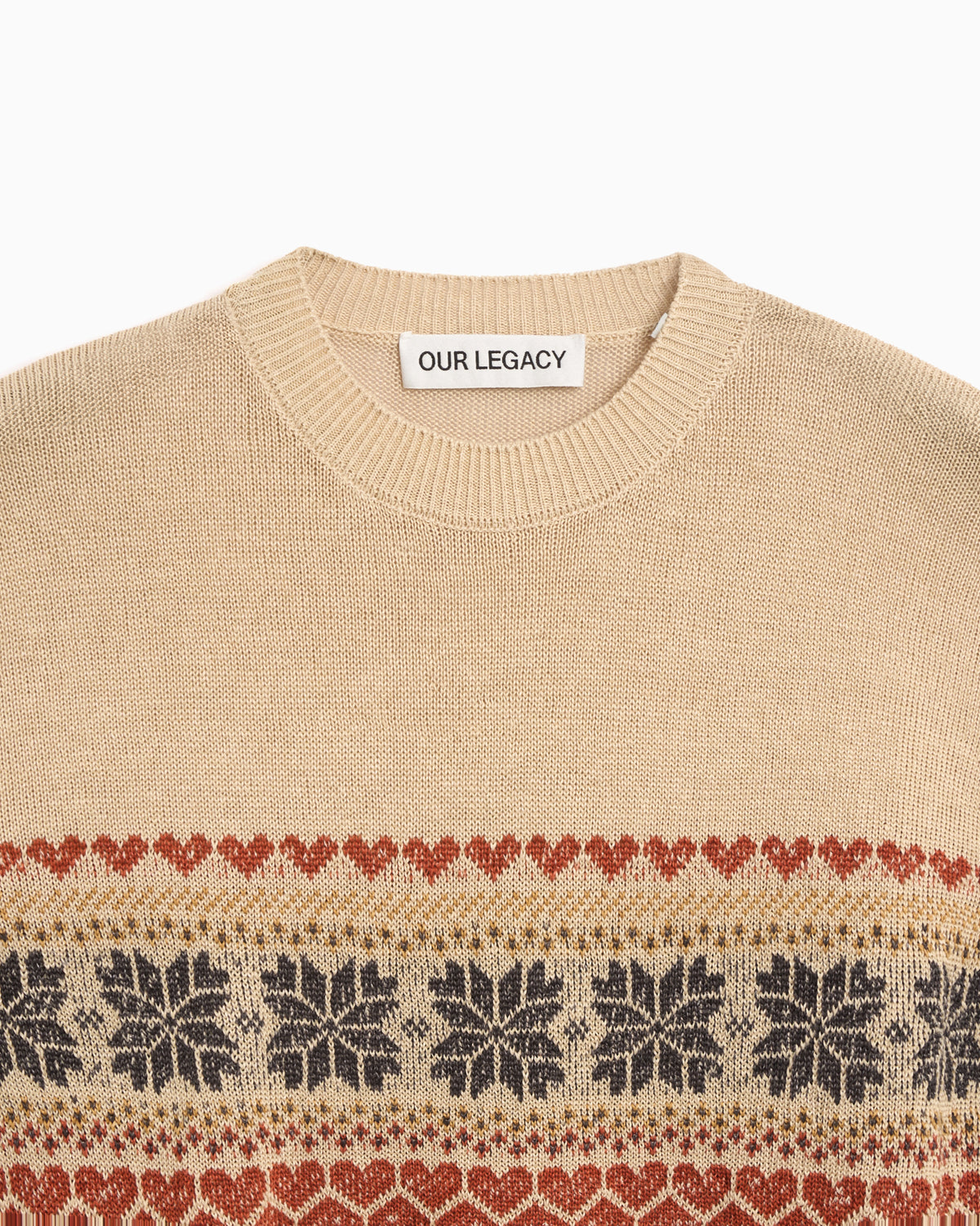 Our Legacy Snow Fairisle Hemp Men