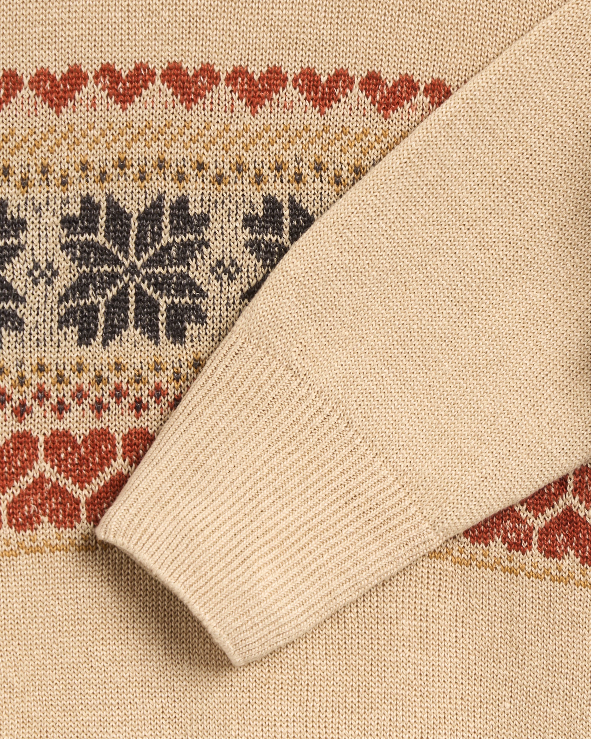 Sweaters Our Legacy Snow Fairisle Hemp Men's Base Roundneck Sweater Men's Sweater - M2243BS