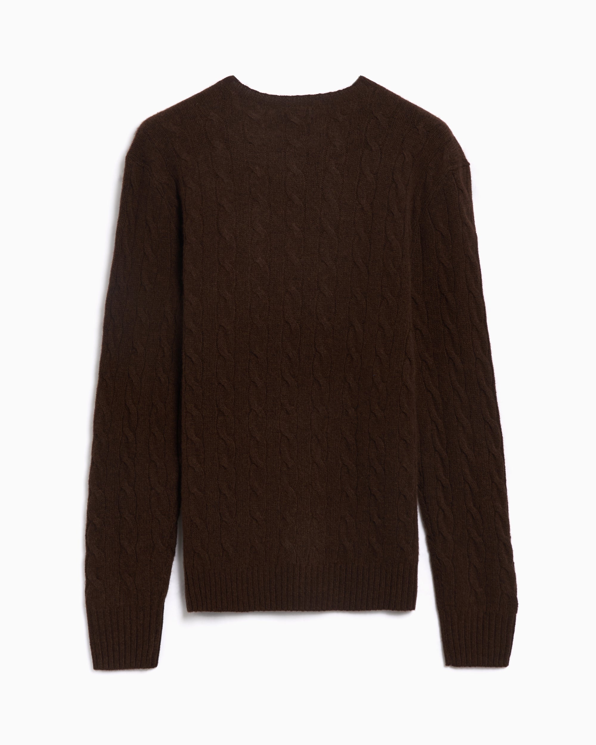 POLO RALPH LAUREN ブラウン ニット L Polo Ralph Lauren Logo Men's Sweater