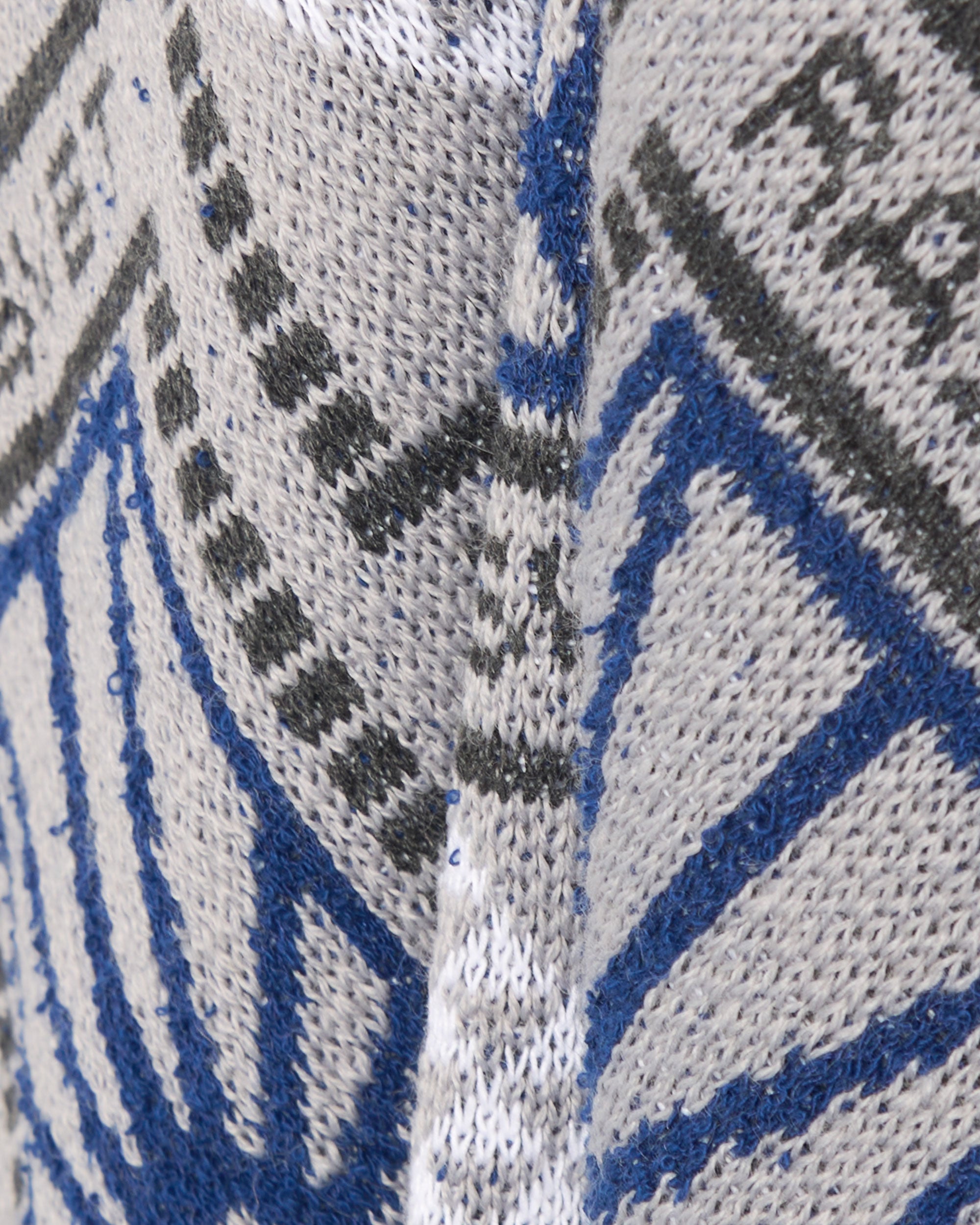 Rassvet Pattern Logo Men's Jacquard Knit Sweater Men's Sweater