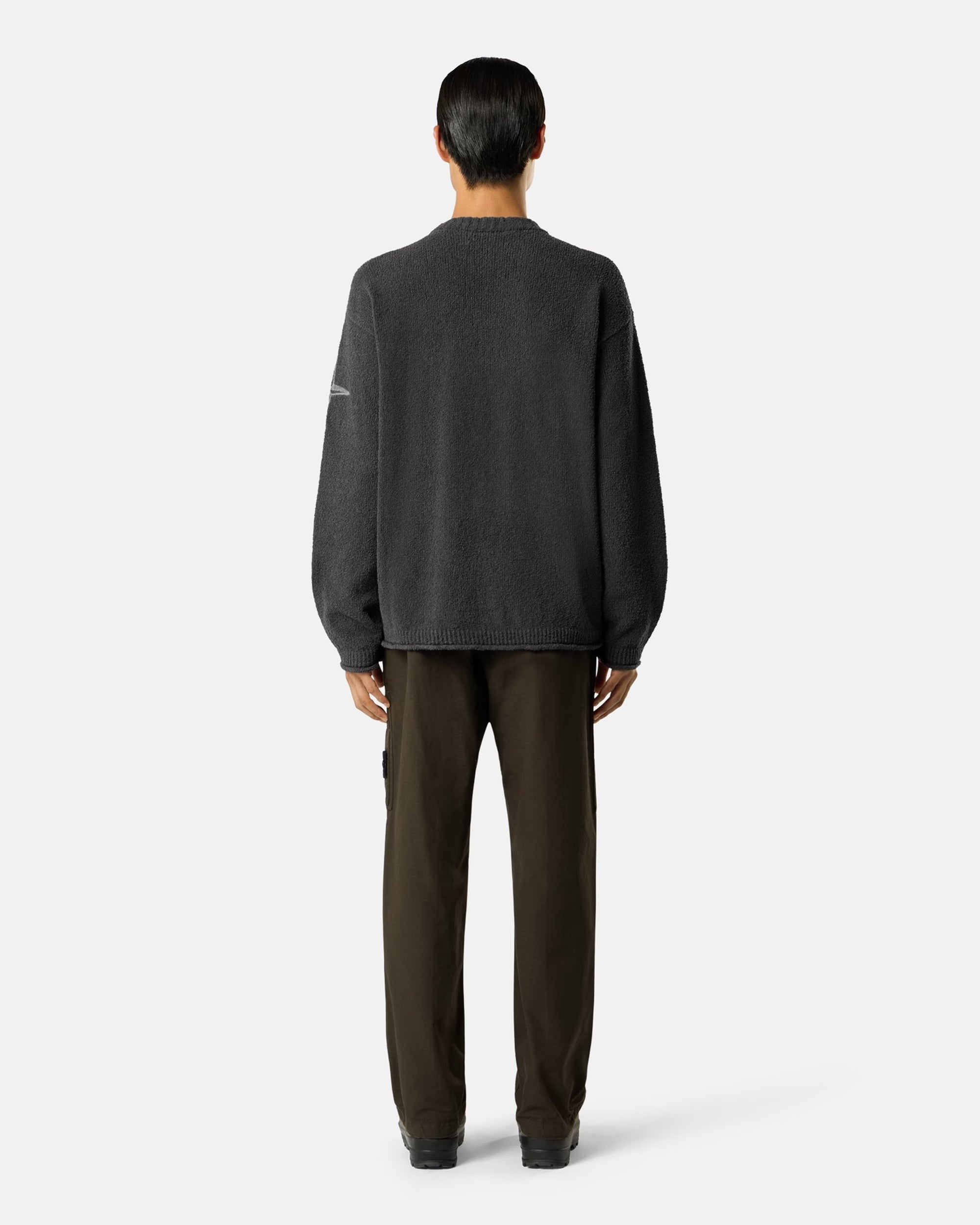 Sweaters Stone Island Embroidered Relaxed Men's Sweater - L2S155100002-V0029