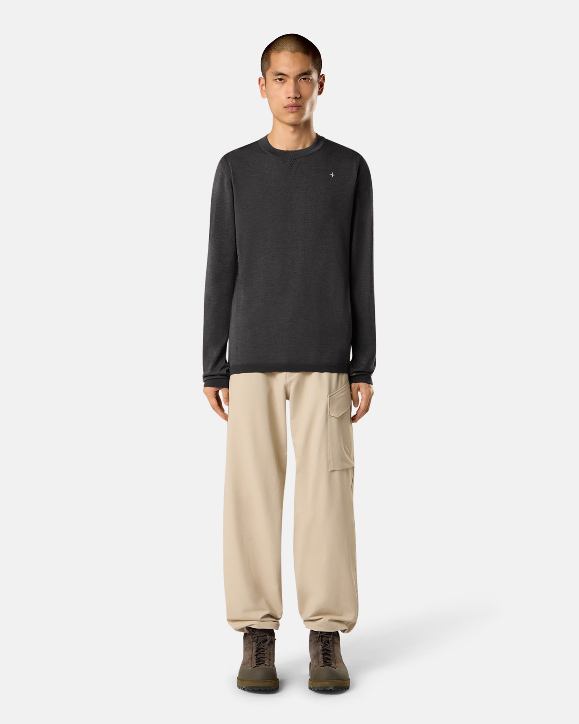 STONE  セーター 26ss リラックスフィット Stone Island Stellina Primaloft Men's Sweater