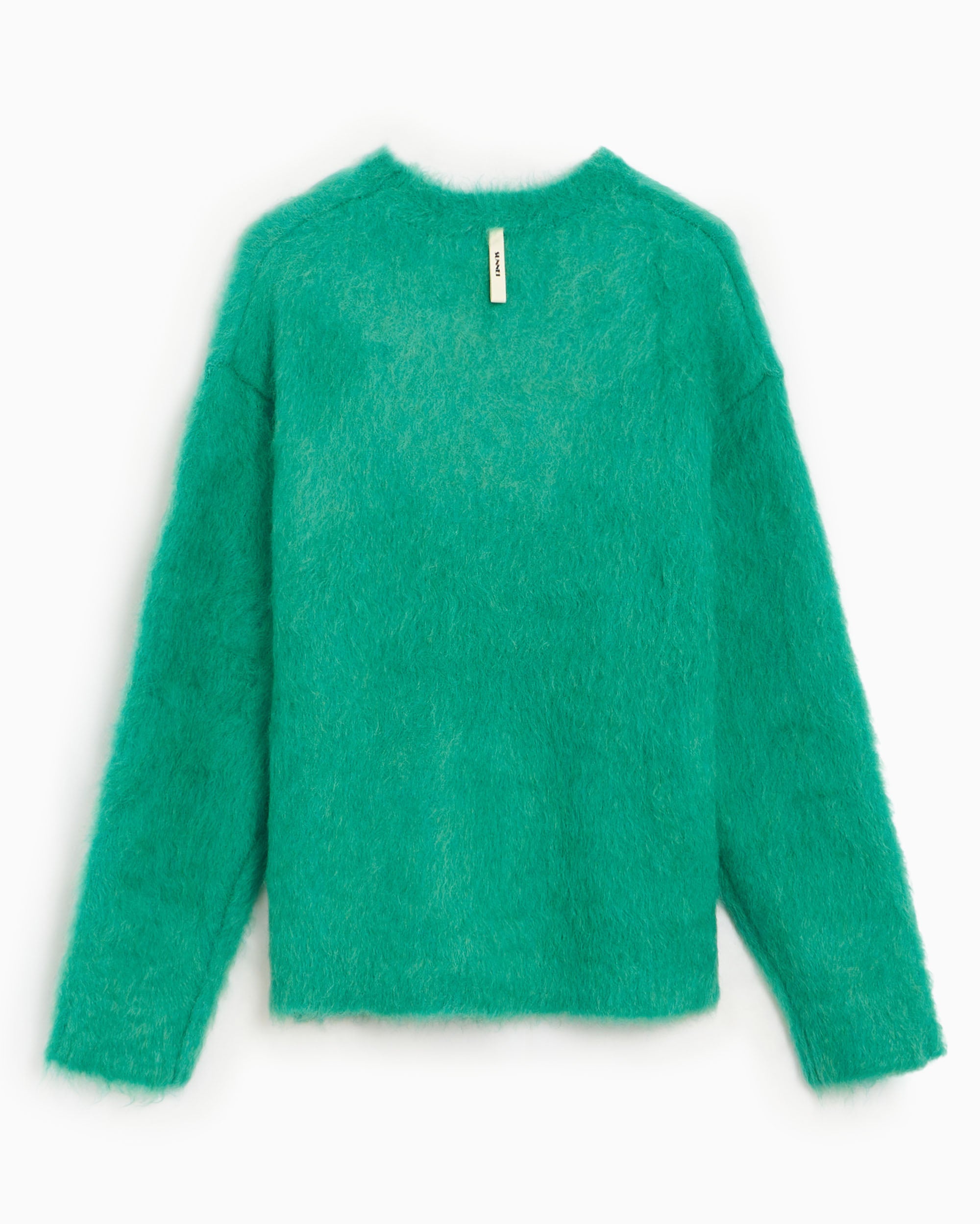 Sweaters Sunnei Hairy Relaxed Men's Sweater - RTWXKNW033-KNT050-7319