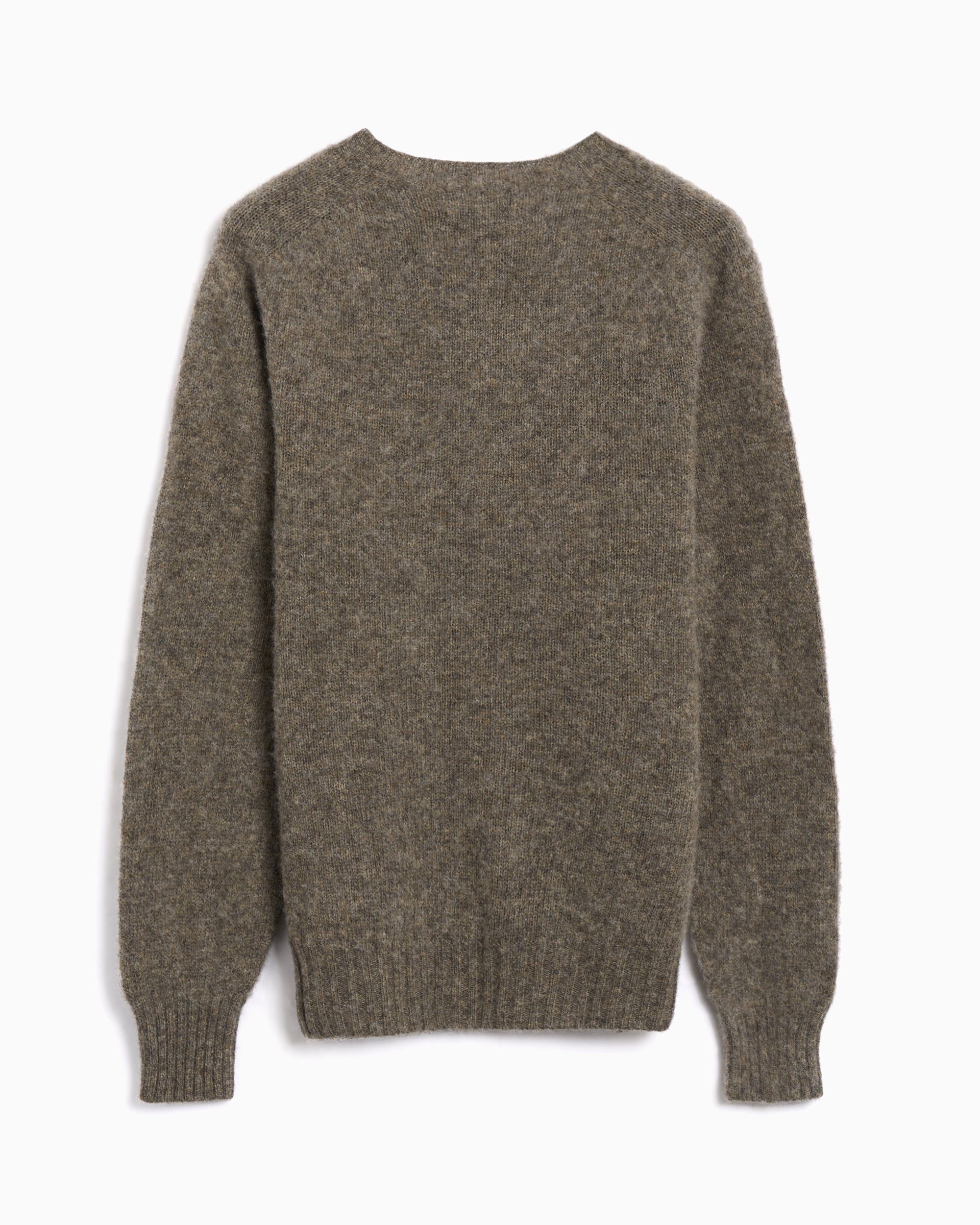 Sweaters YMC Suedehead Relaxed Men's Sweater - P8ZAO-BROWN