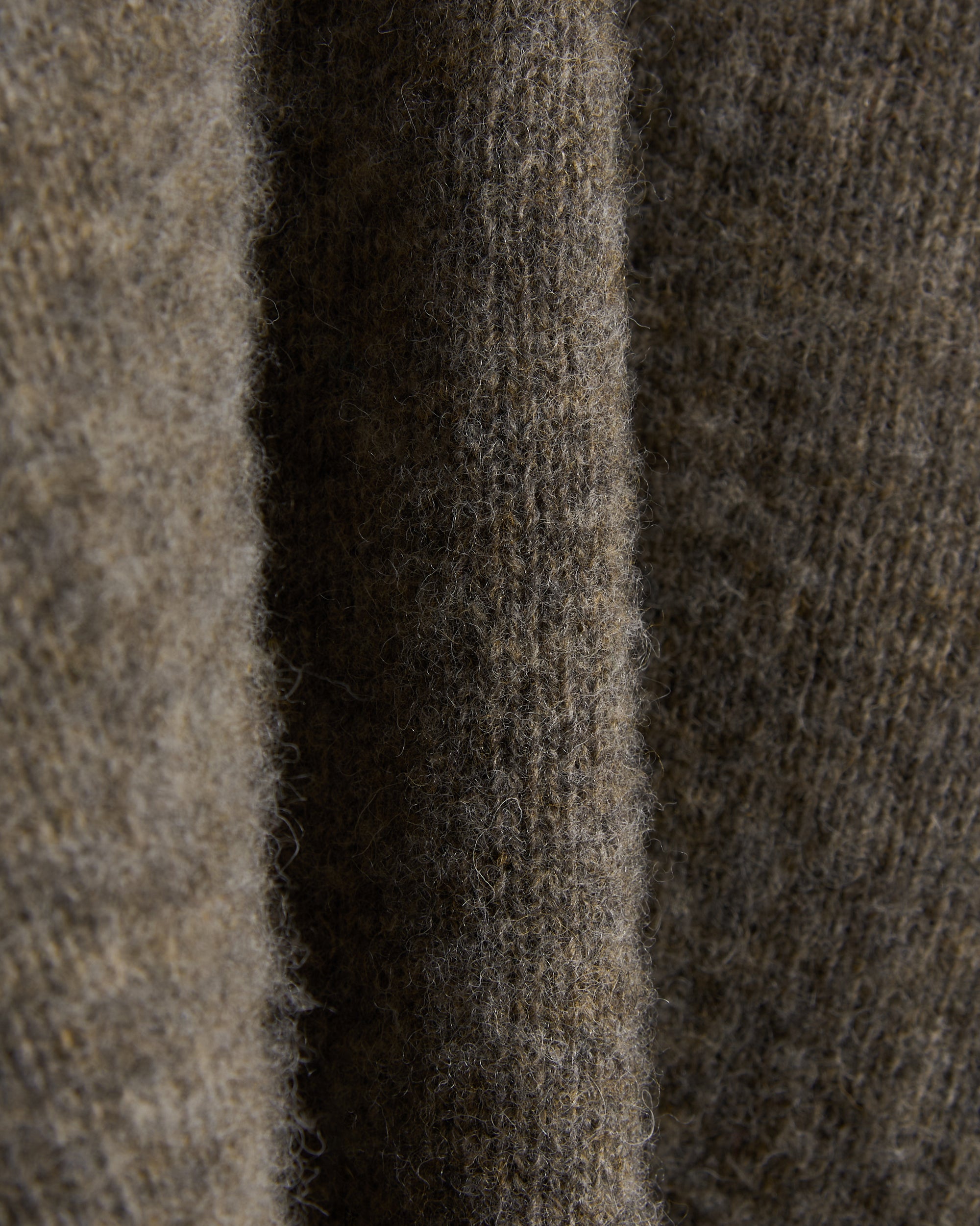 Sweaters YMC Suedehead Relaxed Men's Sweater - P8ZAO-BROWN