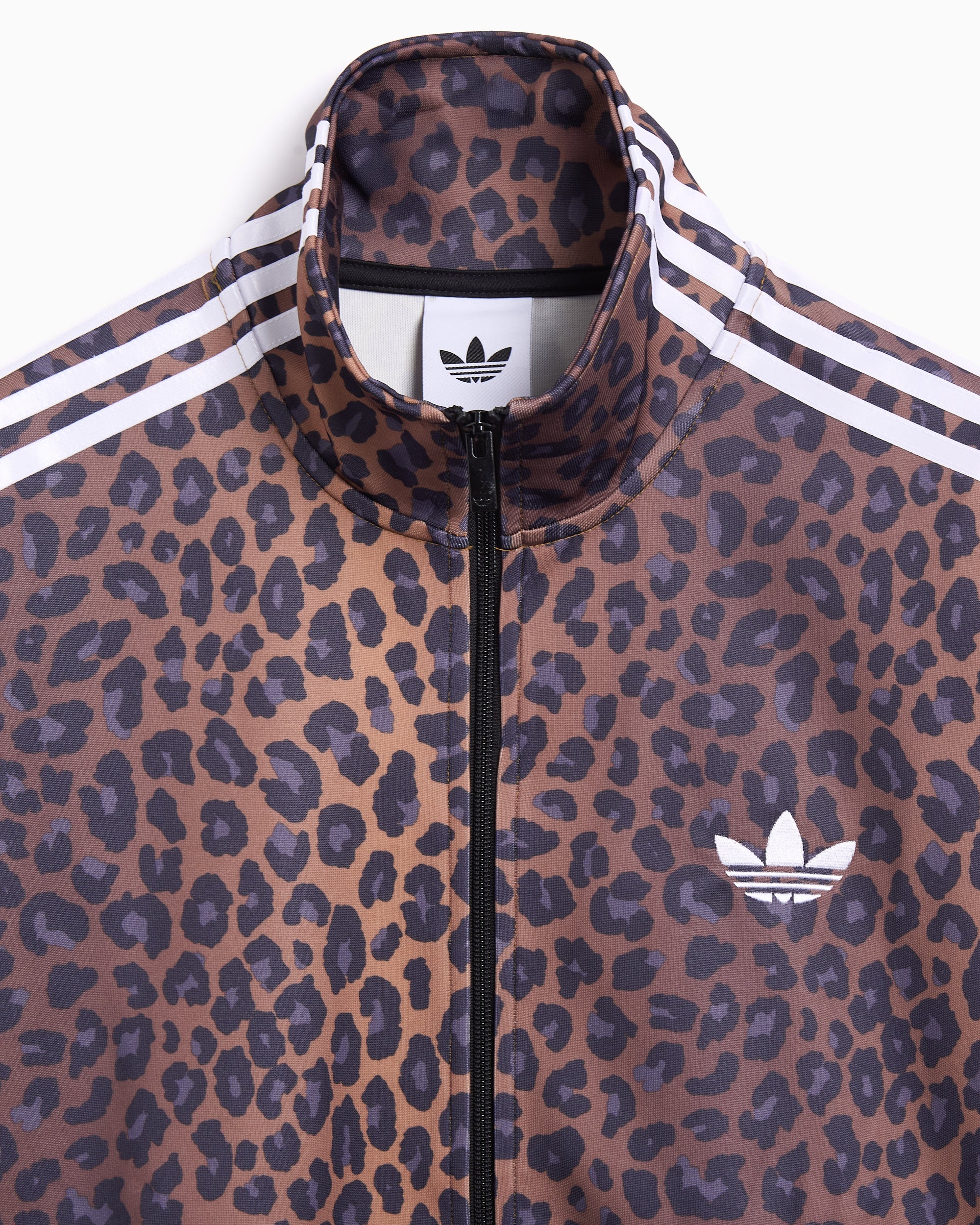 adidas Firebird Loose Leopard Relaxed Men's Zip-Up Sweatshirt