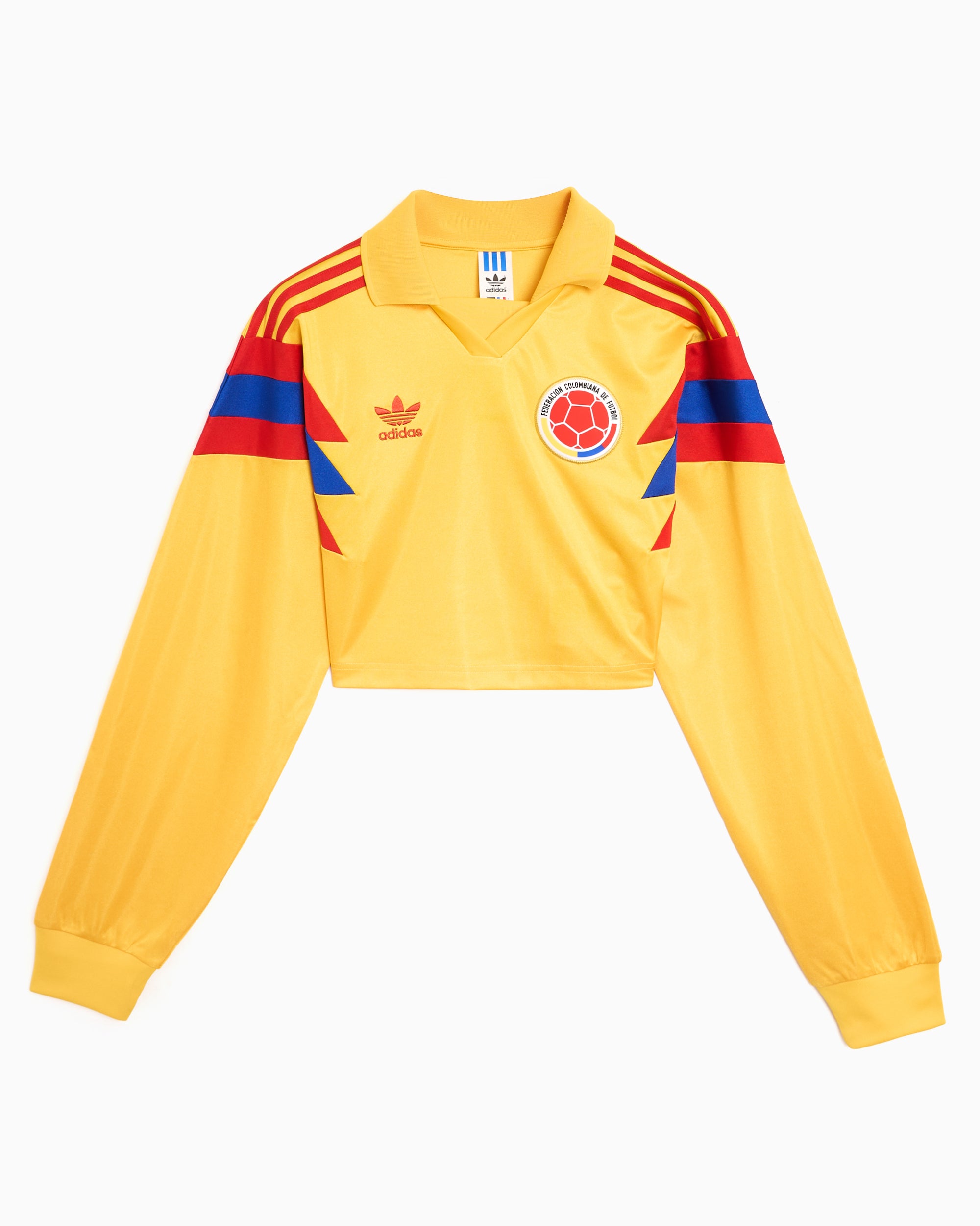 Sweatshirts adidas Originals Colombia Reconstructed Crop Women's Sweatshirt - KE2299