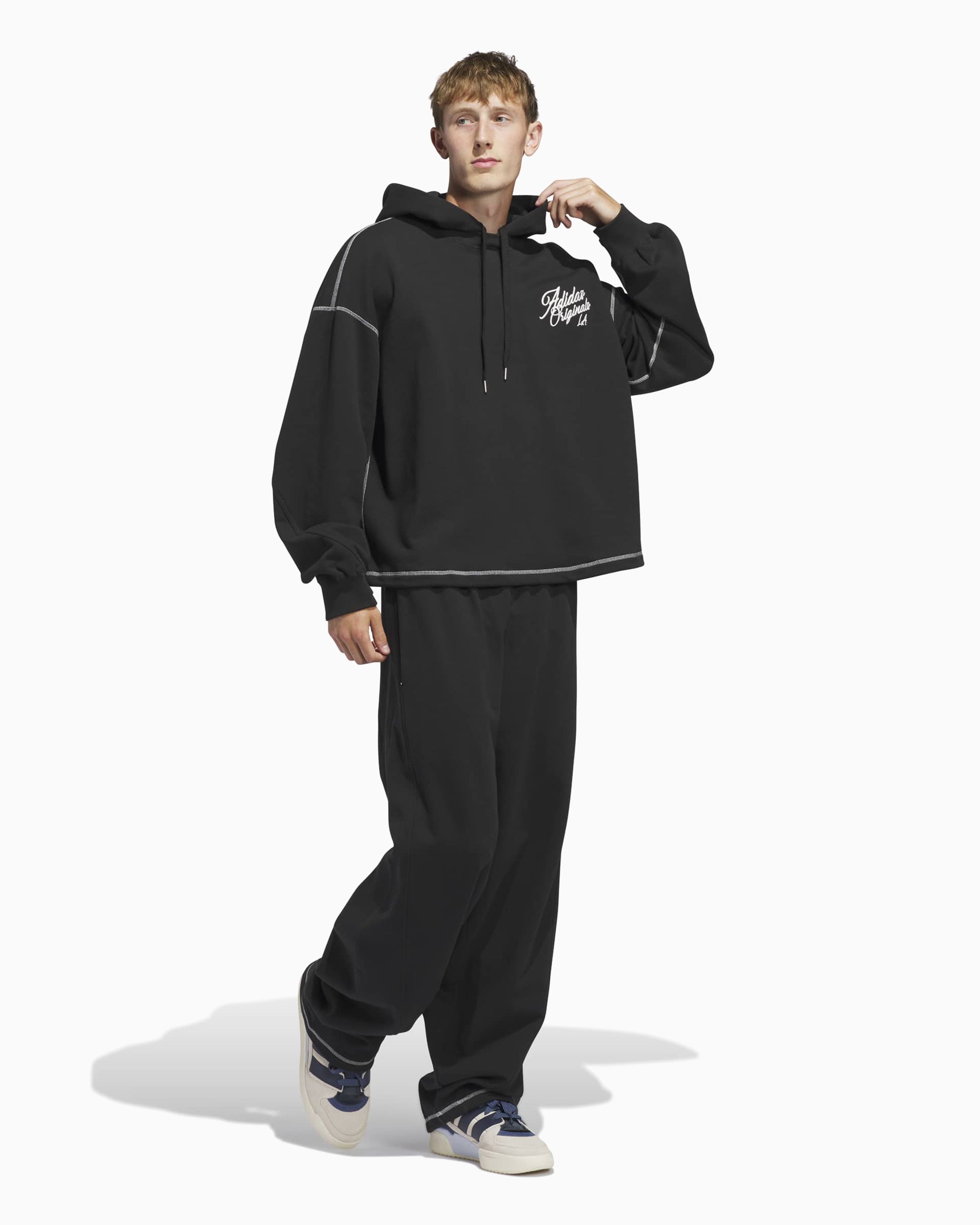 adidas Originals Los Angeles Santa Monica Oversize Unisex Hoodie