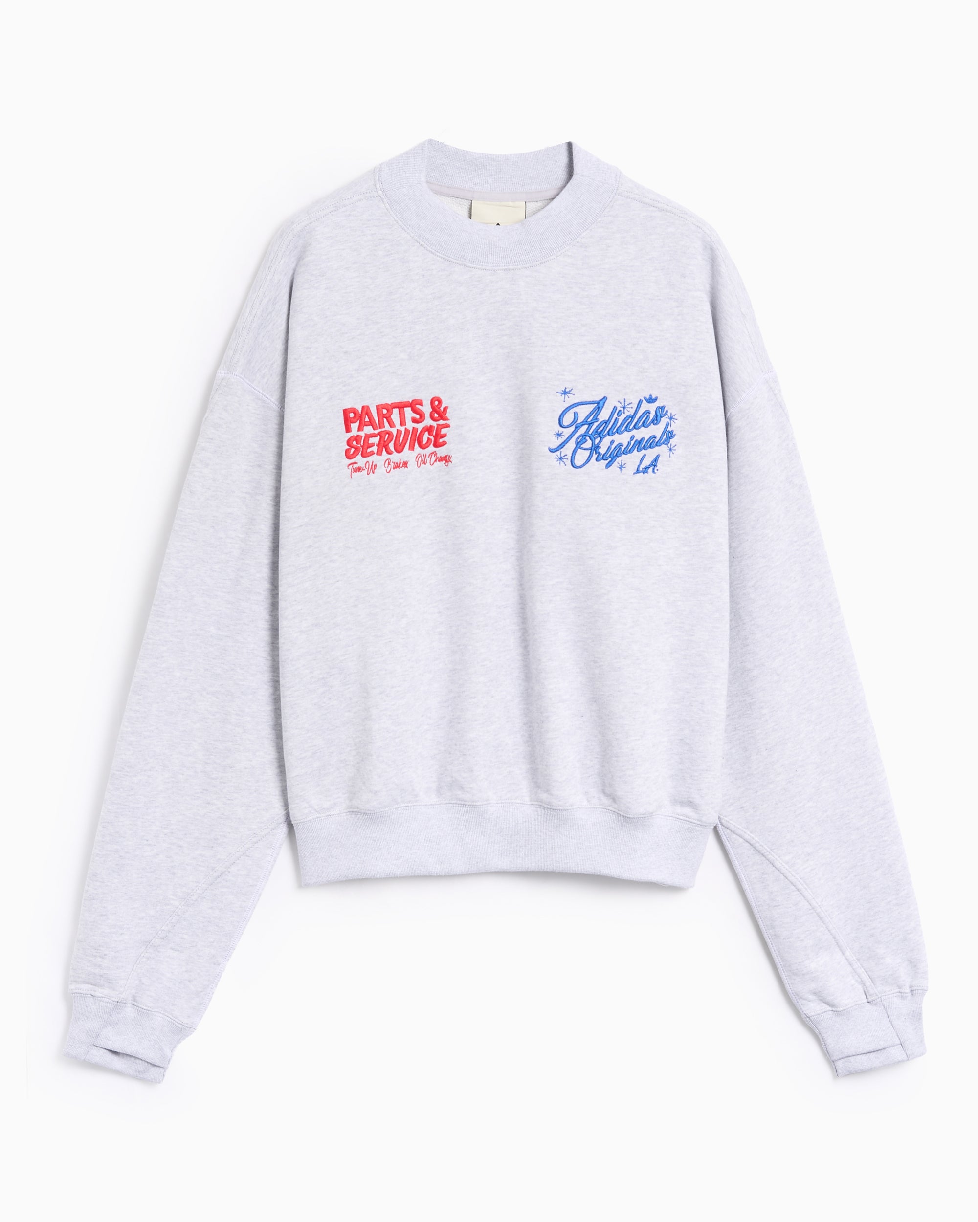 Sweatshirts adidas Originals Santa Monica Crop Unisex Sweatshirt - JX3805