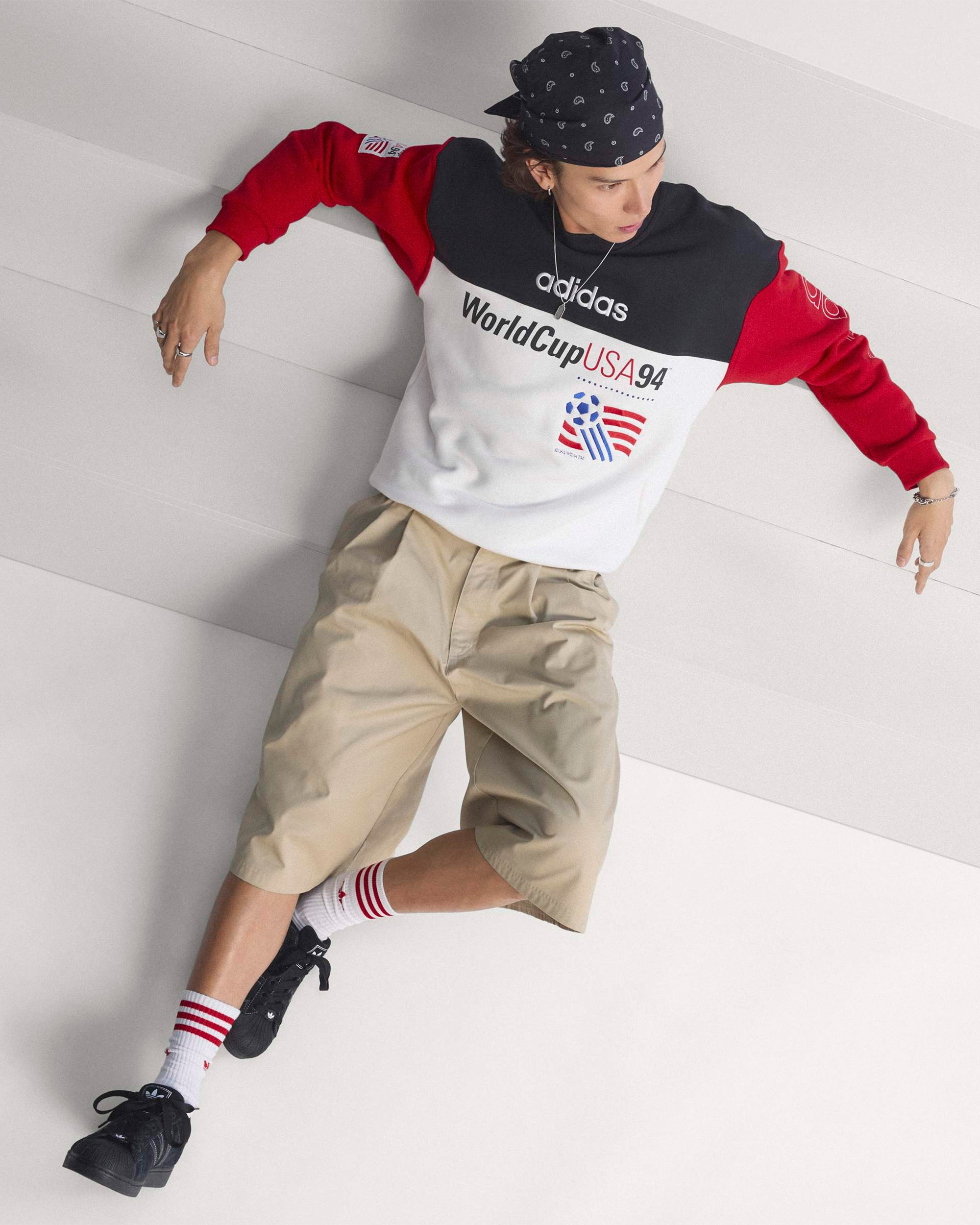 adidas Originals World Cup USA94 Graphic Relaxed Men's Sweatshirt