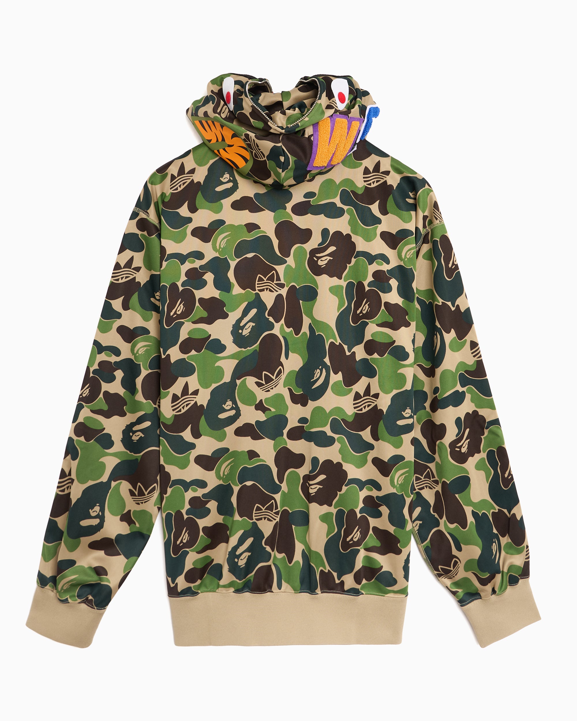Sweatshirts adidas Originals x BAPE Shark Graphic Relaxed Men's Zip-Up Sweatshirt - KF4916