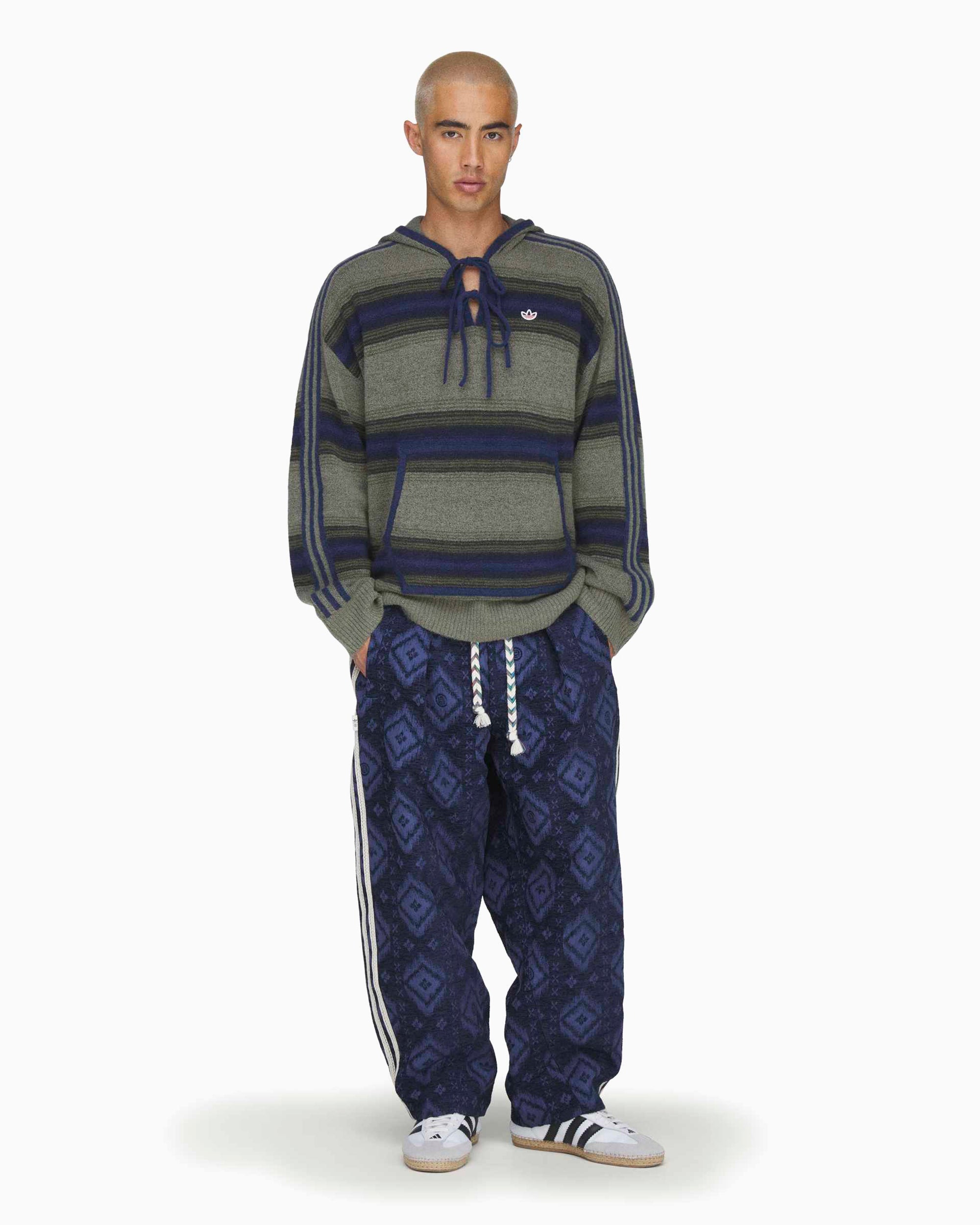 adidas Originals x CLOT Baja Striped Unisex Hoodie