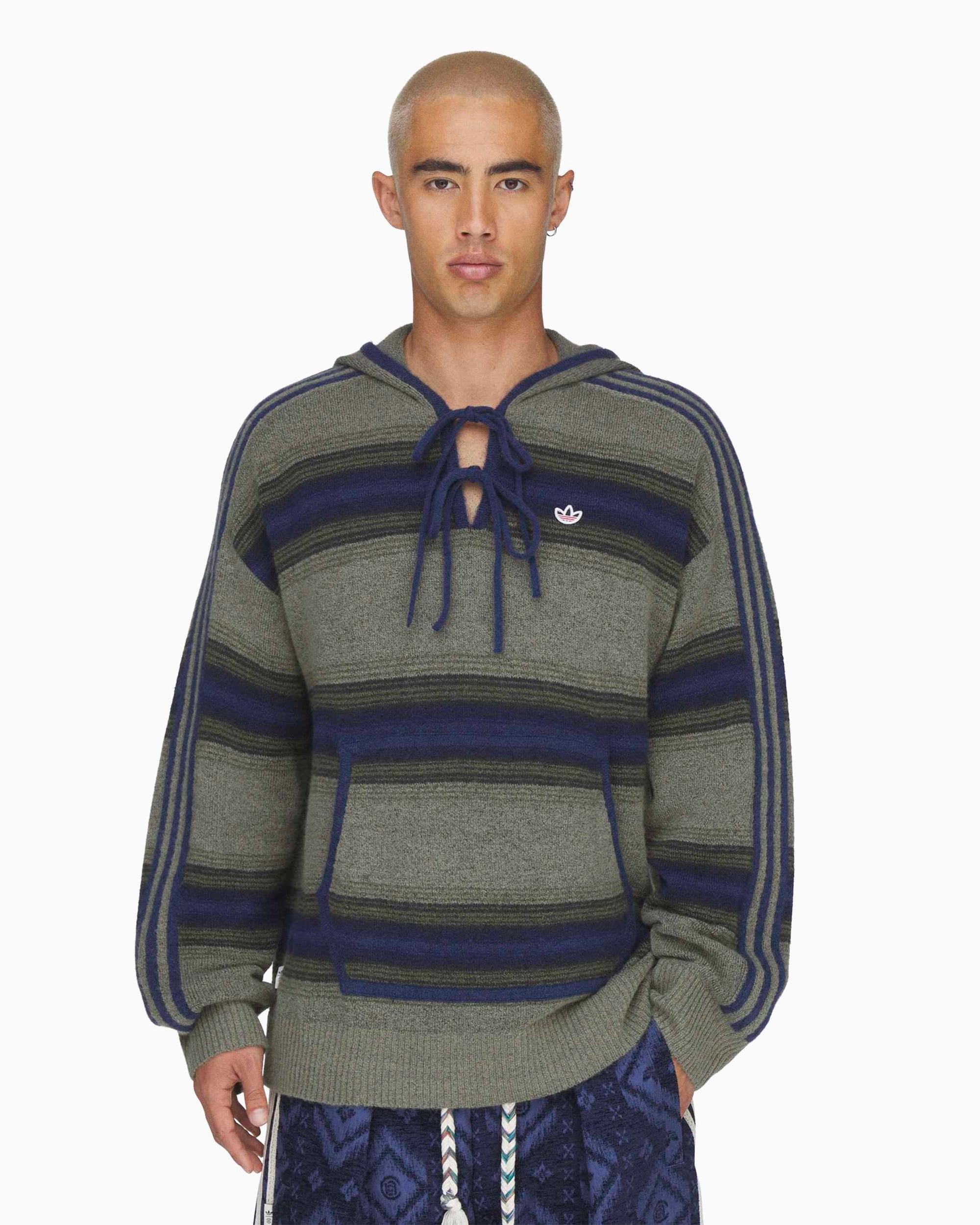 adidas Originals x CLOT Baja Striped Unisex Hoodie
