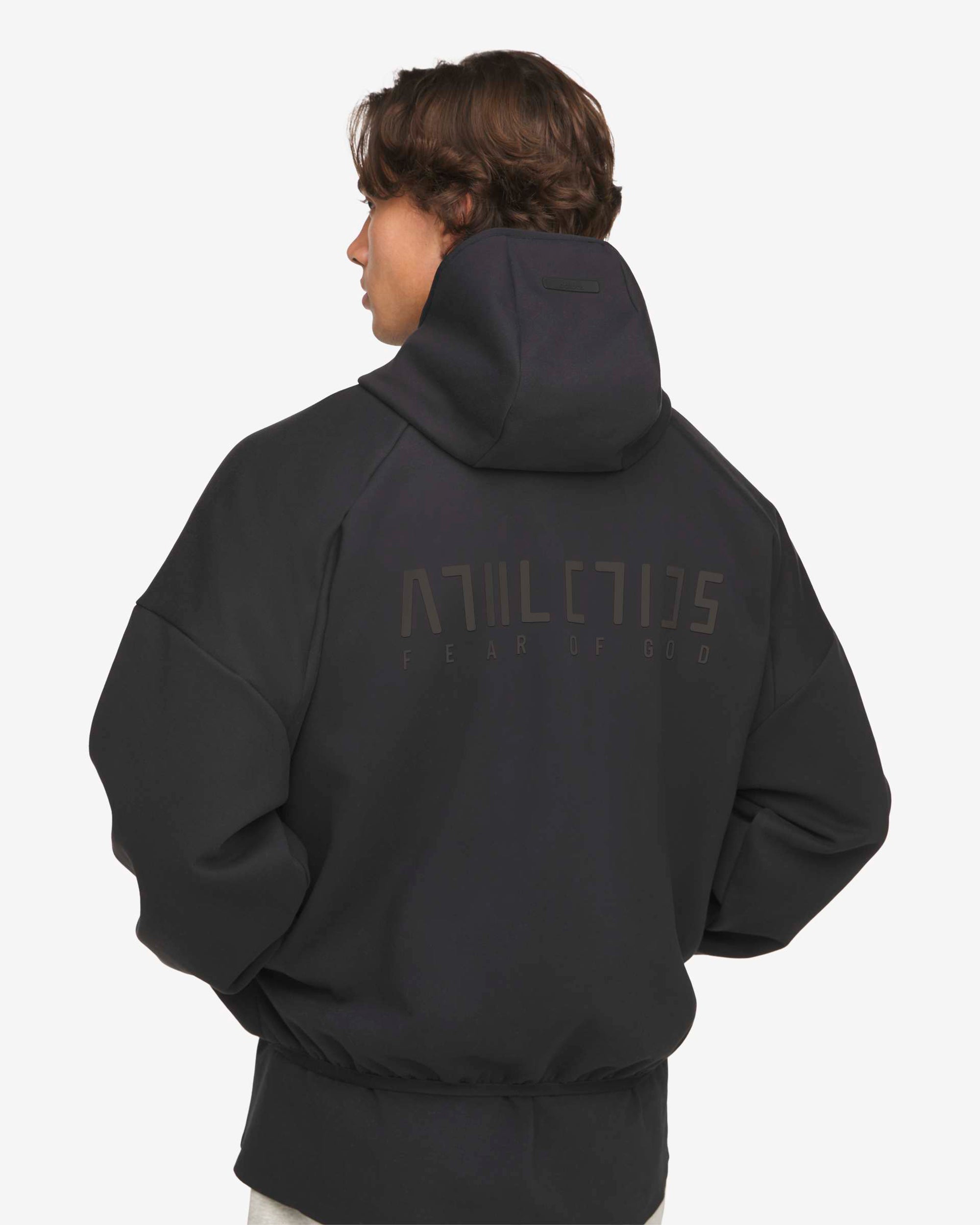 Sweatshirts adidas Originals x Fear of God ATHLETICS Fleece Logo Relaxed Men's Hoodie - KA4568