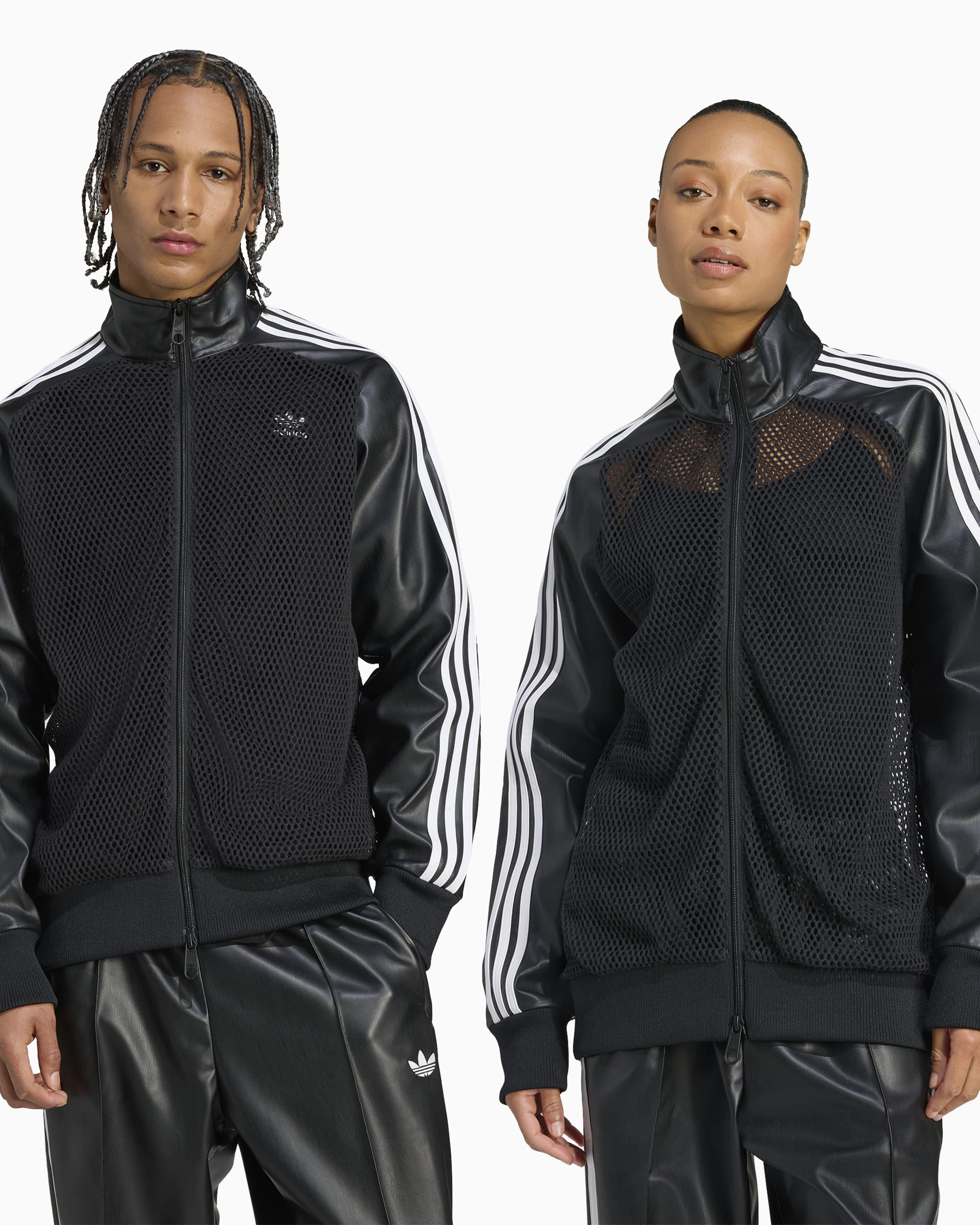 adidas Originals x Jeremy Scott Mesh Men's Zip-Up Sweatshirt