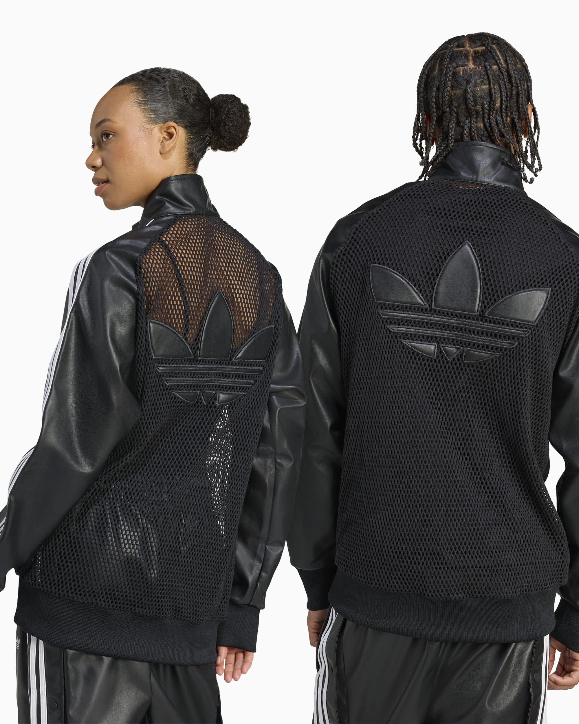 adidas Originals x Jeremy Scott Mesh Men's Zip-Up Sweatshirt