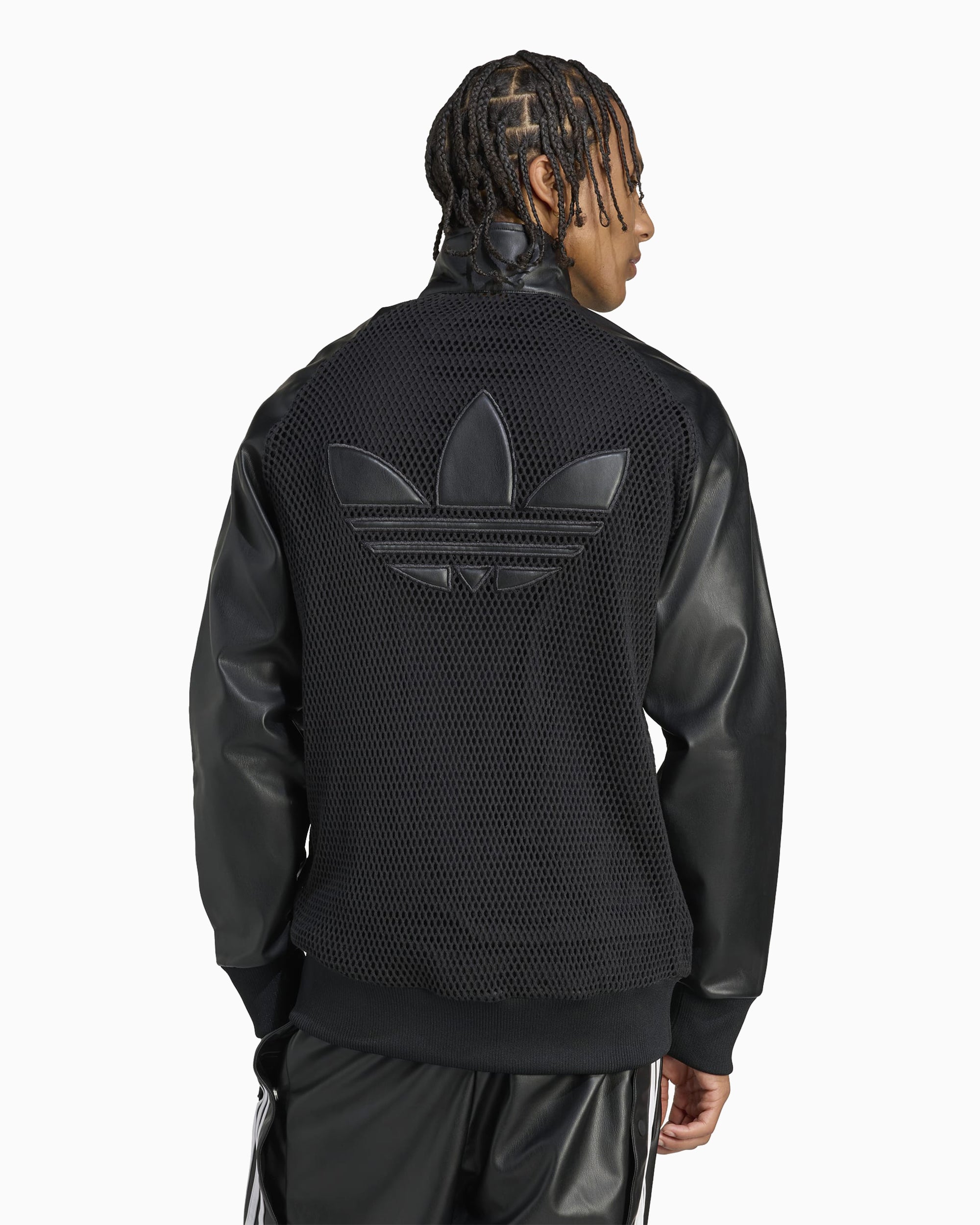 adidas Originals x Jeremy Scott Mesh Men's Zip-Up Sweatshirt