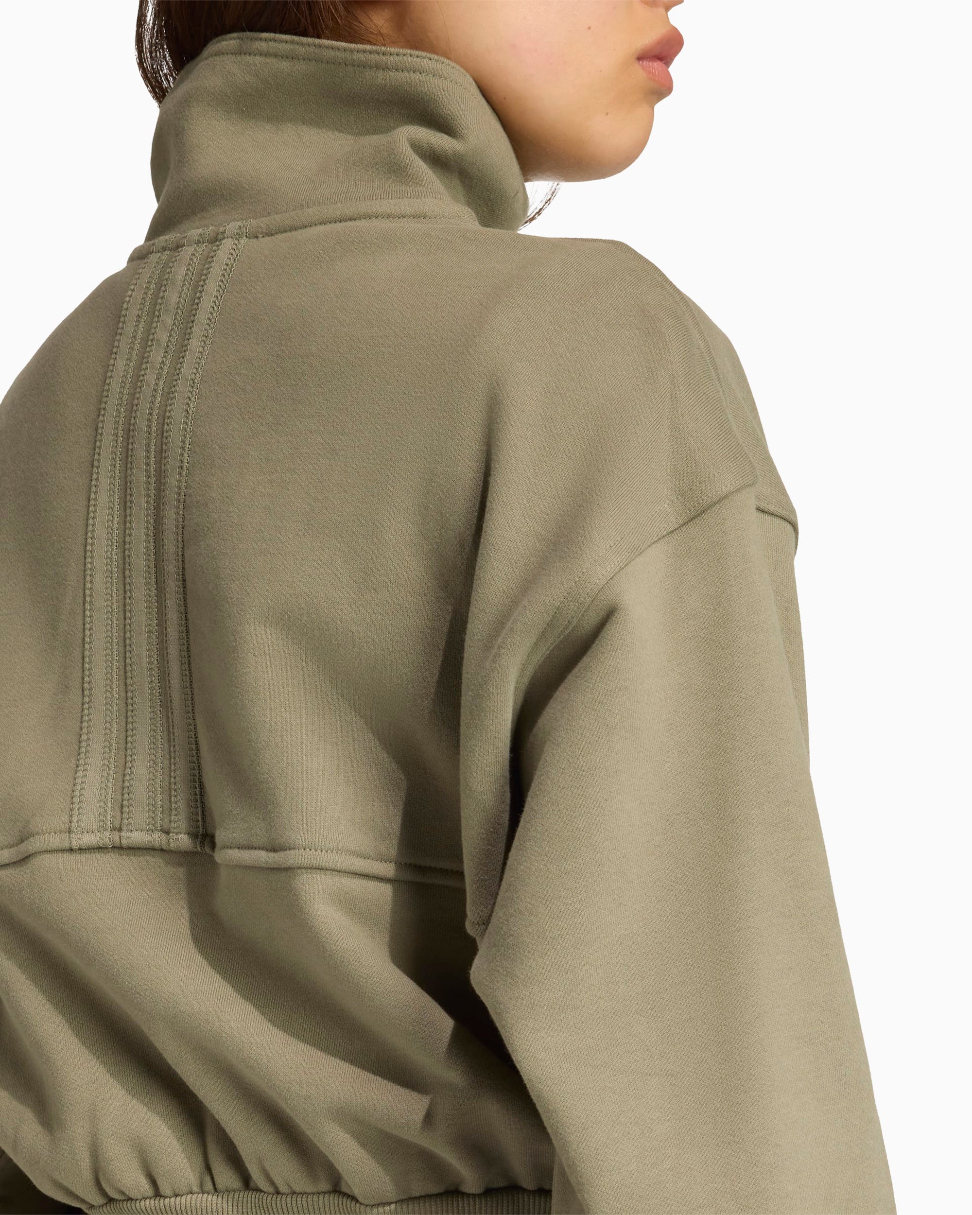 adidas Originals x Moon Boot LEGGRN Crop Women's Half Zip Sweatshirt