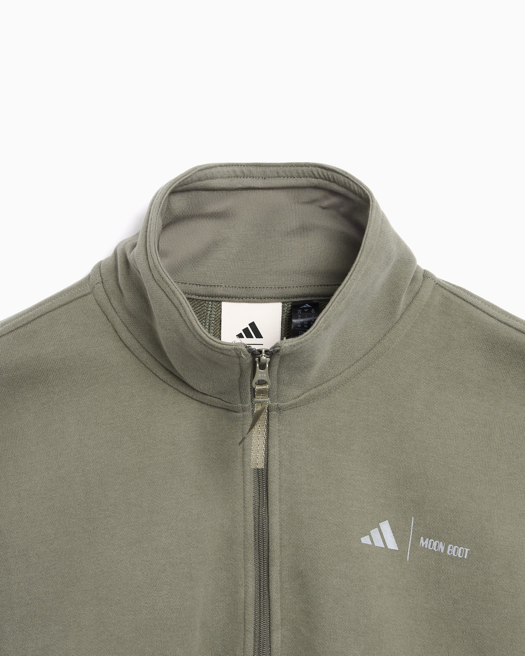 Sudadera Half Zip Crop adidas Originals x Moon Boot LEGGRN para mujer