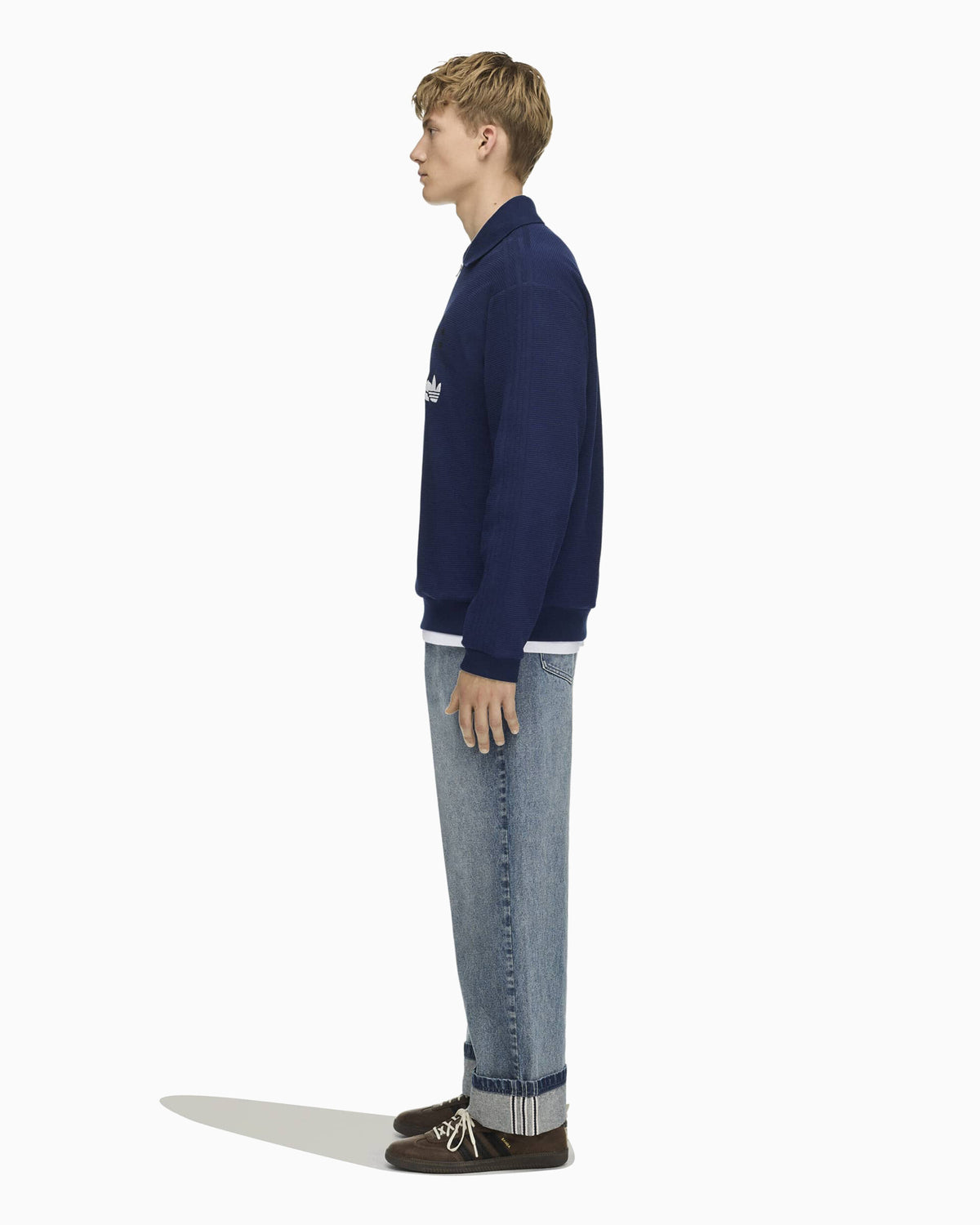 Sweatshirts adidas Originals x Song For The Mute Adi008 Logo Relaxed Men's Half Zip Sweatshirt - LD1916