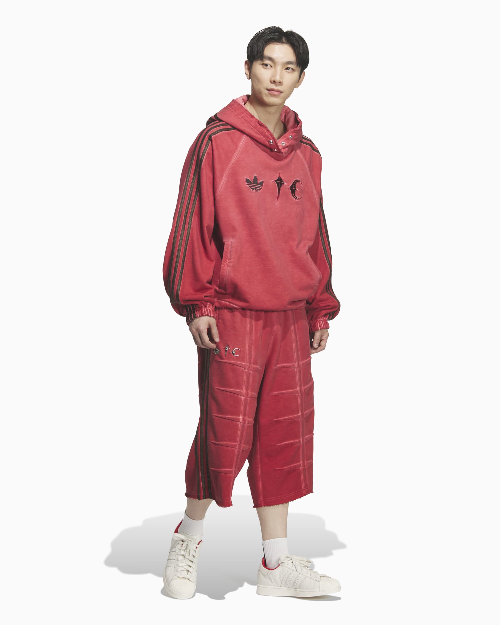 Sweatshirts adidas Originals x Thug Club Logo Relaxed Men's Hoodie - KF6586