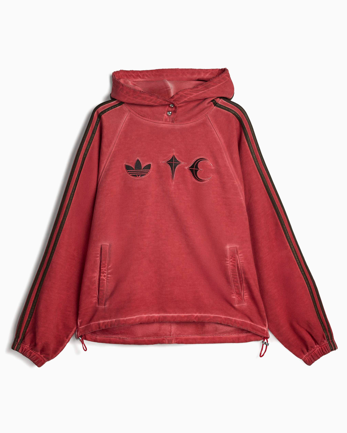 Sweatshirts adidas Originals x Thug Club Logo Relaxed Men's Hoodie - KF6586
