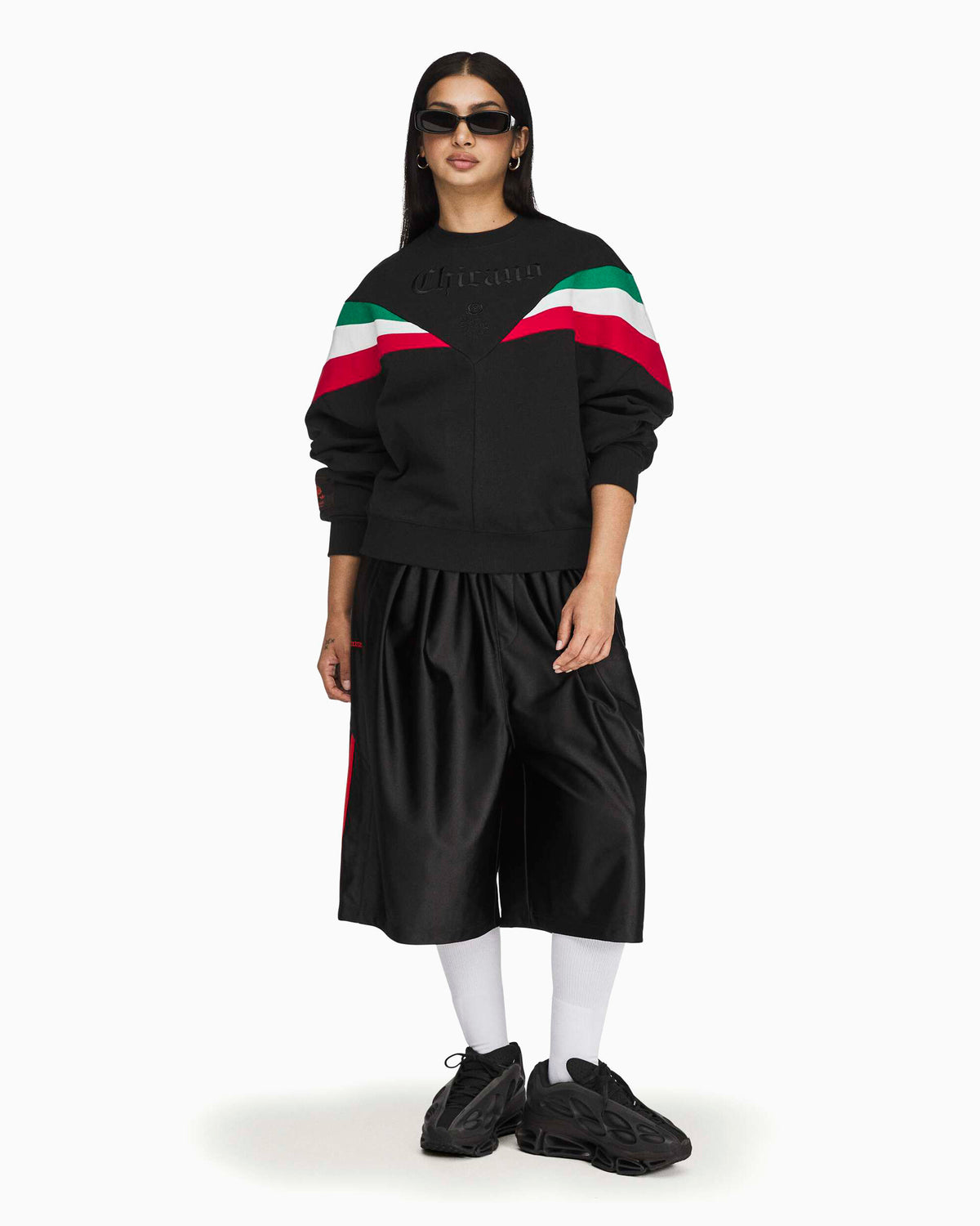 Sweatshirts adidas Originals x Willy Chavarria "Chicano" Relaxed Men's Sweatshirt - LC8126