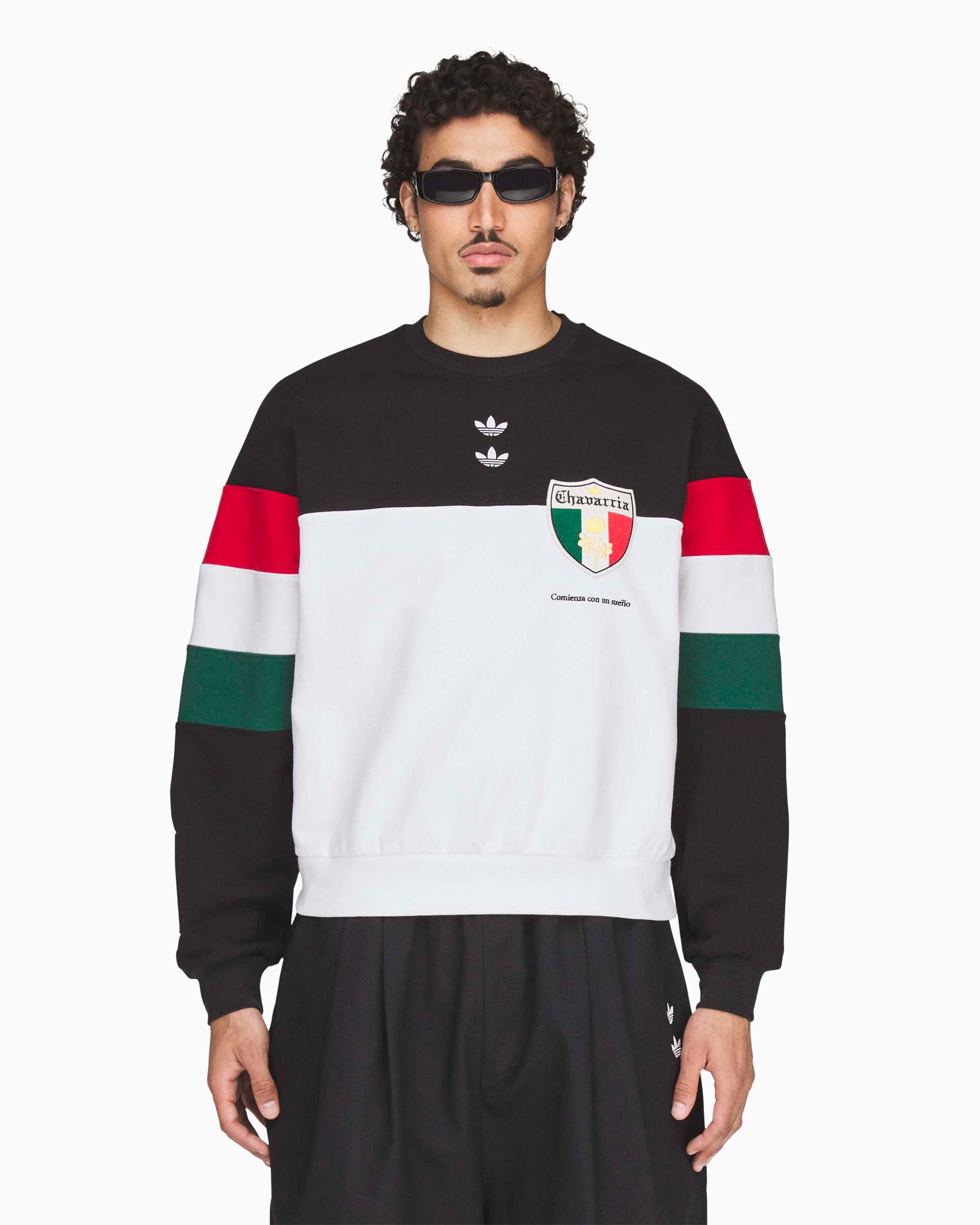 adidas Originals x Willy Chavarria Logo Relaxed Men's Sweatshirt
