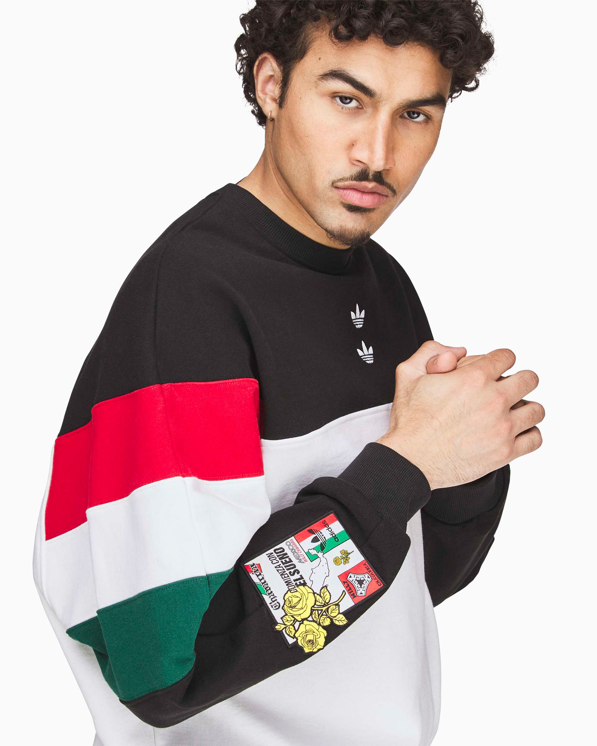 adidas Originals x Willy Chavarria Logo Relaxed Men's Sweatshirt