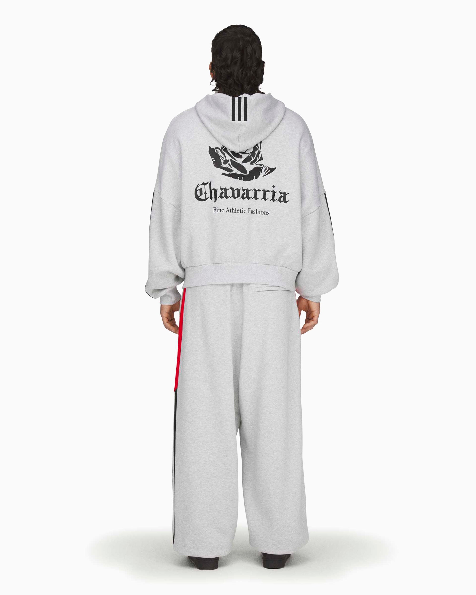 adidas Originals x Willy Chavarria Logo Relaxed Men's Zip-Up Sweatshir