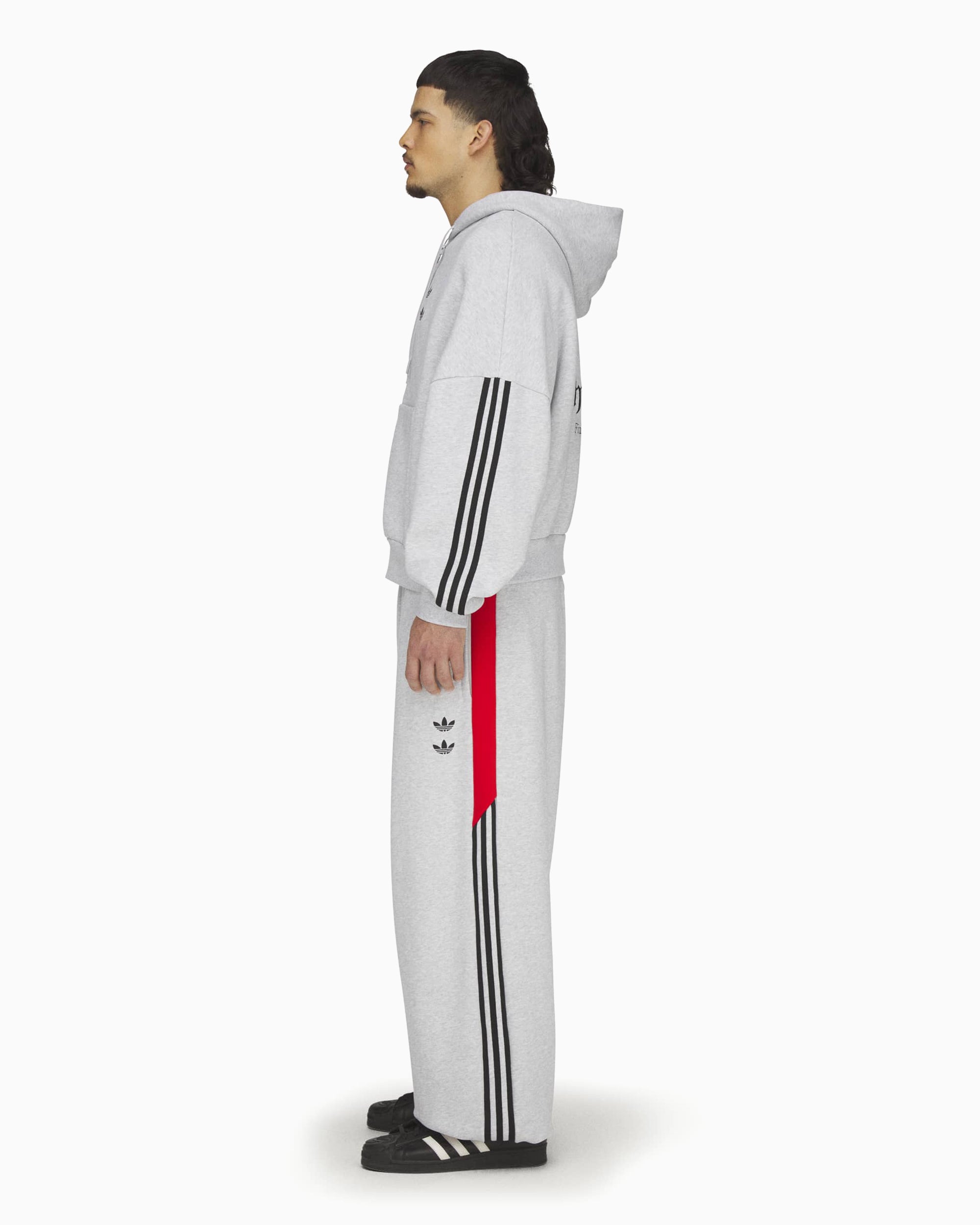 Sweatshirts adidas Originals x Willy Chavarria Logo Relaxed Men's Zip-Up Sweatshirt - KV2250