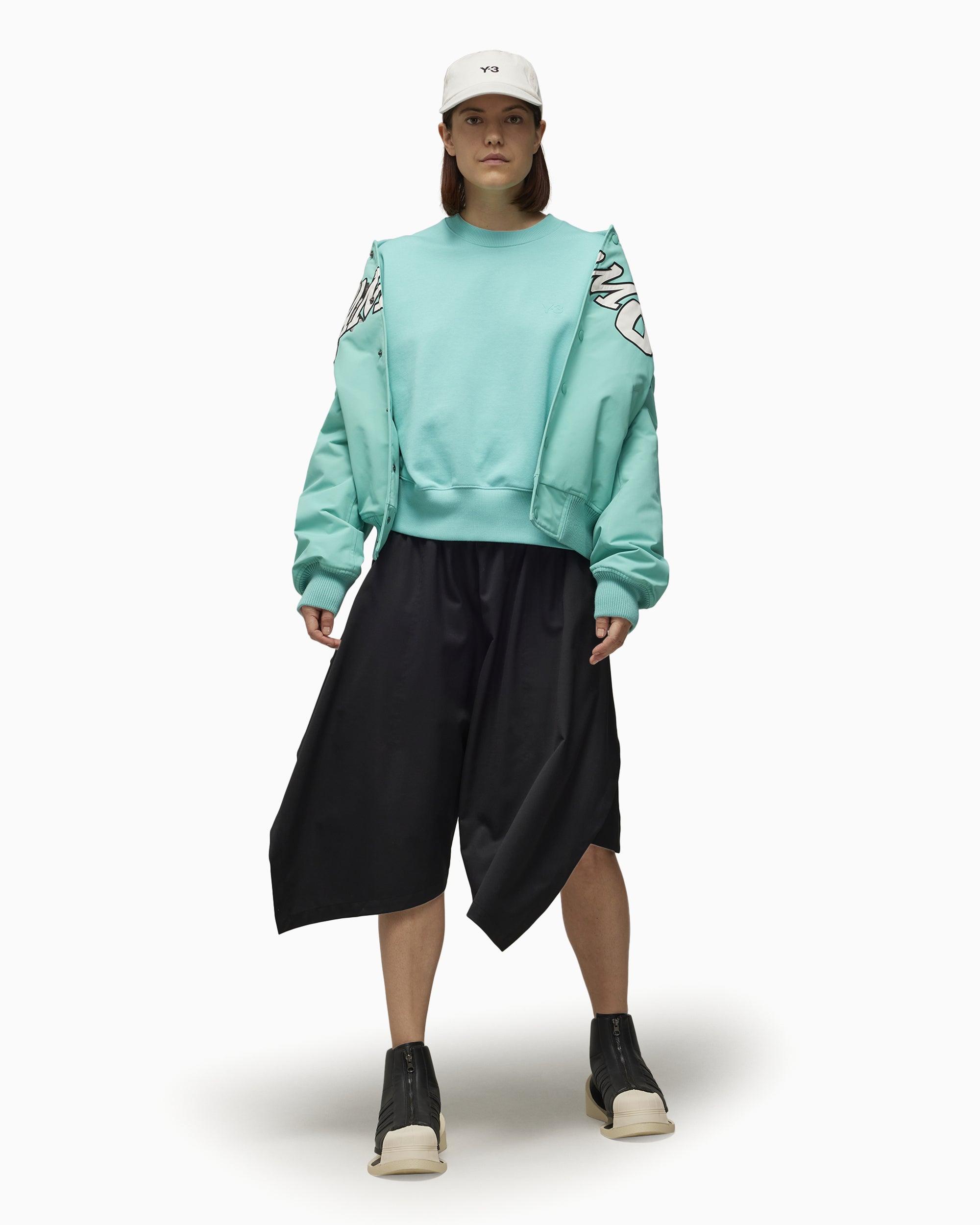 adidas Y-3 Women's French Terry Boxy Sweatshirt