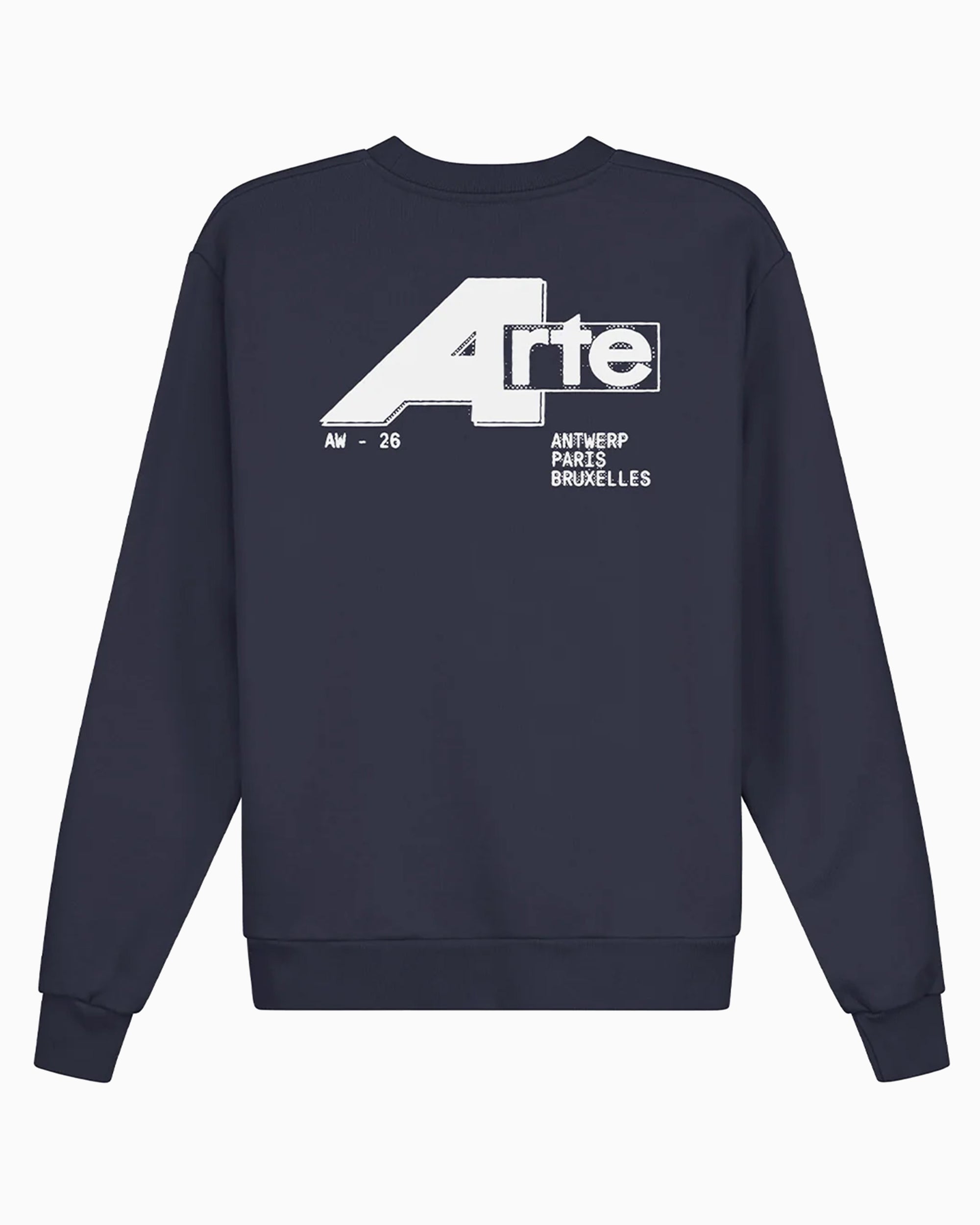 Sweatshirts Arte Antwerp City Graphic Relaxed Men's Sweatshirt - AW26-142C-Navy