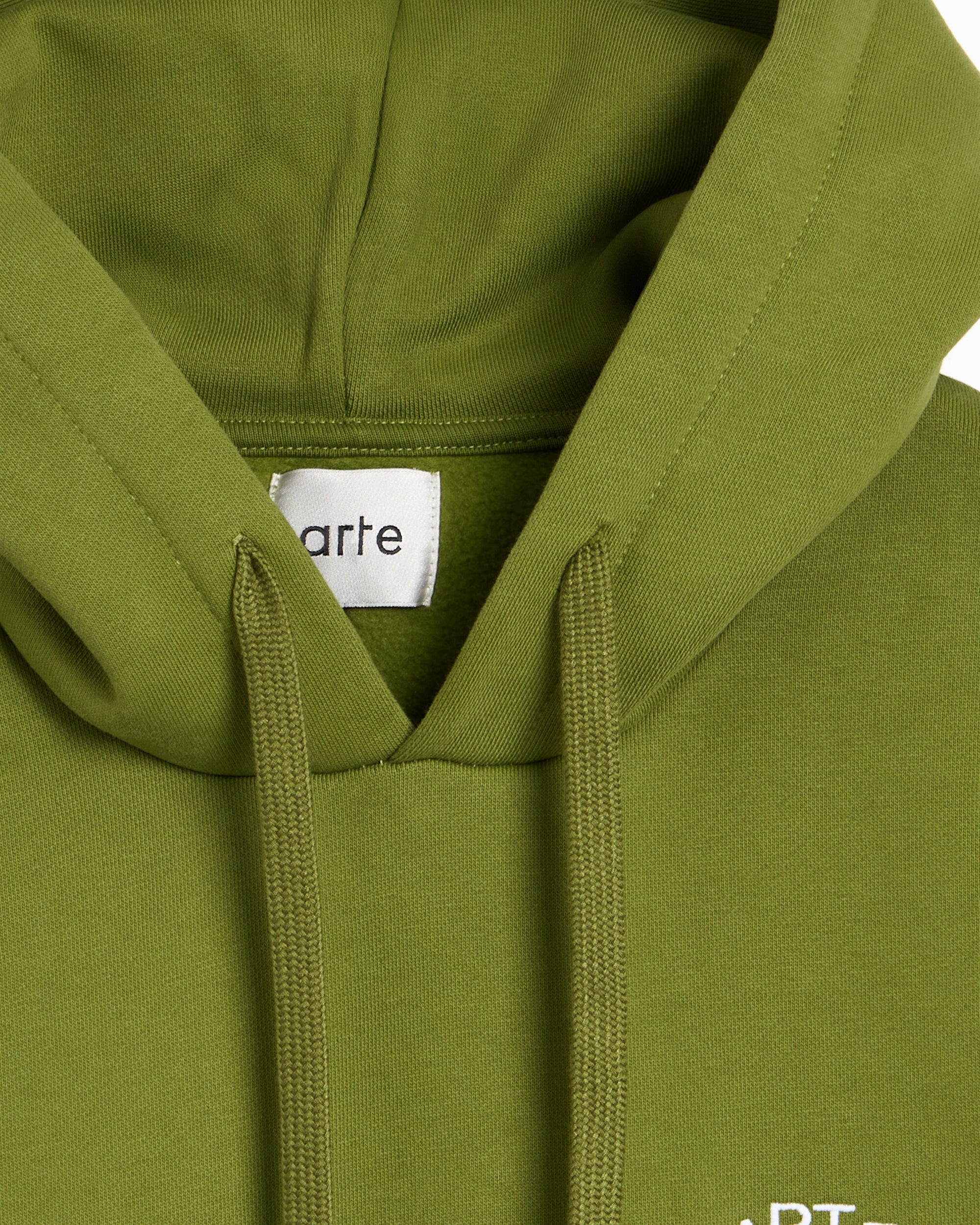 Sweatshirts Arte Antwerp Cor Embroidered Relaxed Men's Hoodie - AW26-119H-Green