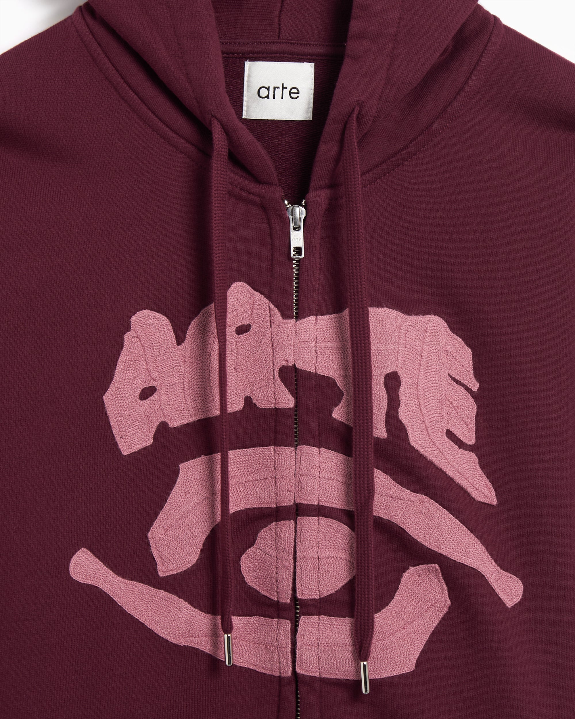 Arte Antwerp Eye Front Logo Men's Zip-Up Sweatshirt