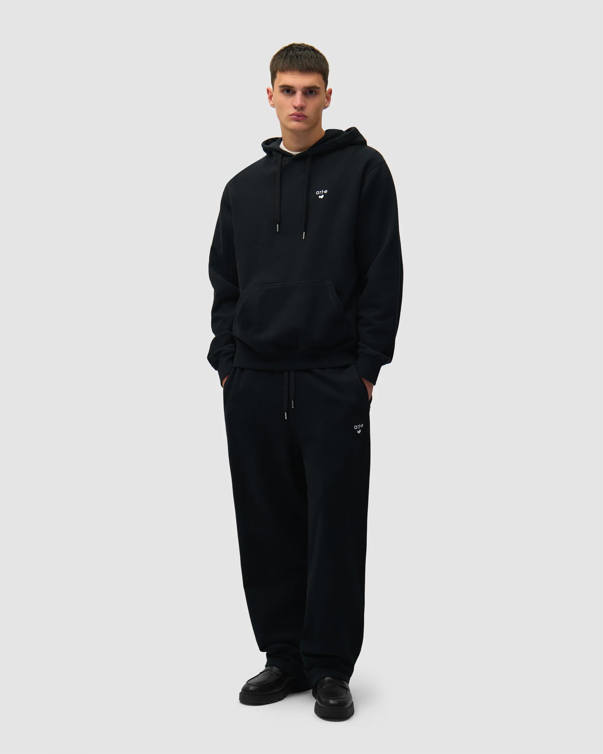 Arte Antwerp Heart Logo Relaxed Men's Hoodie