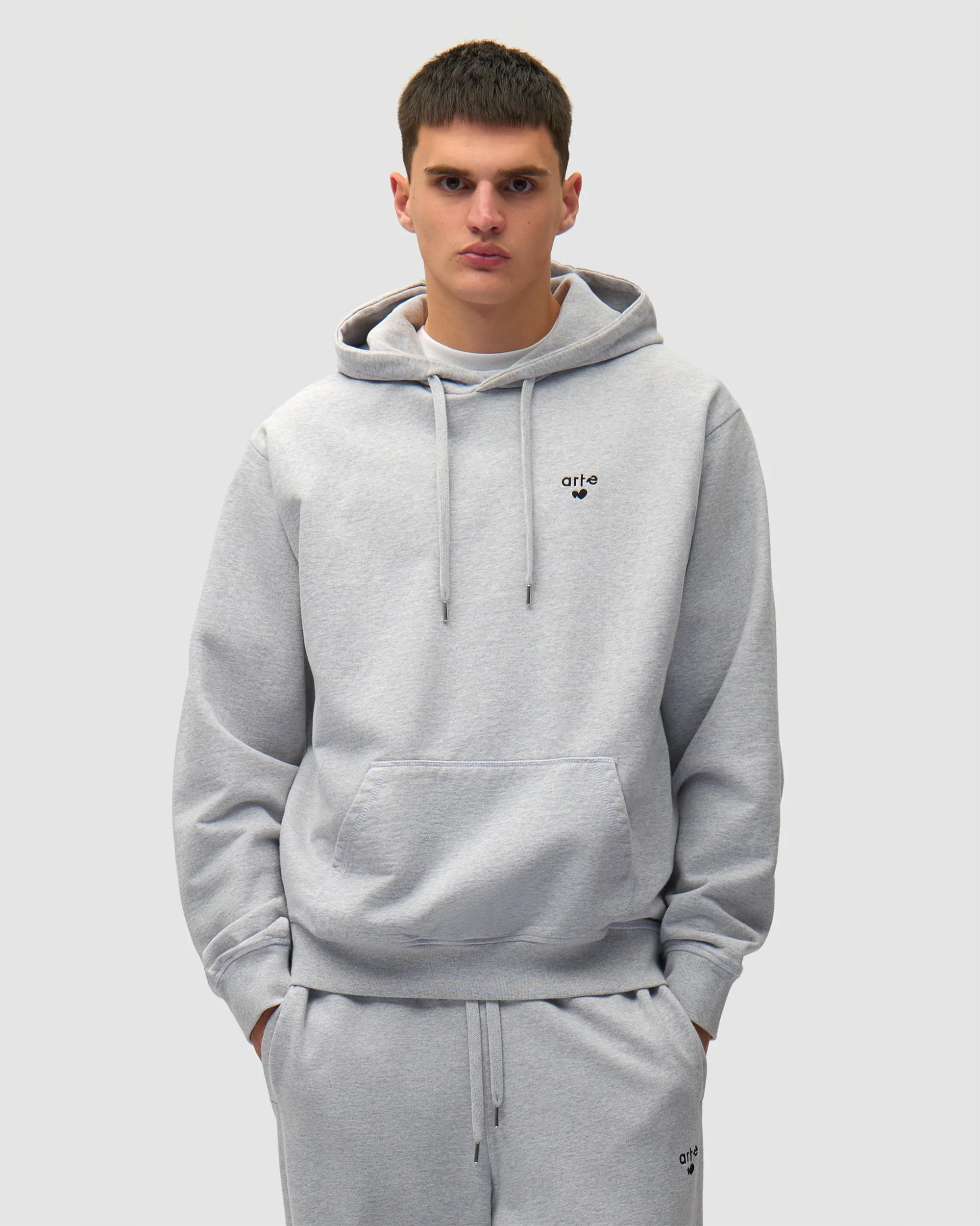 Arte Antwerp Heart Logo Relaxed Men's Hoodie